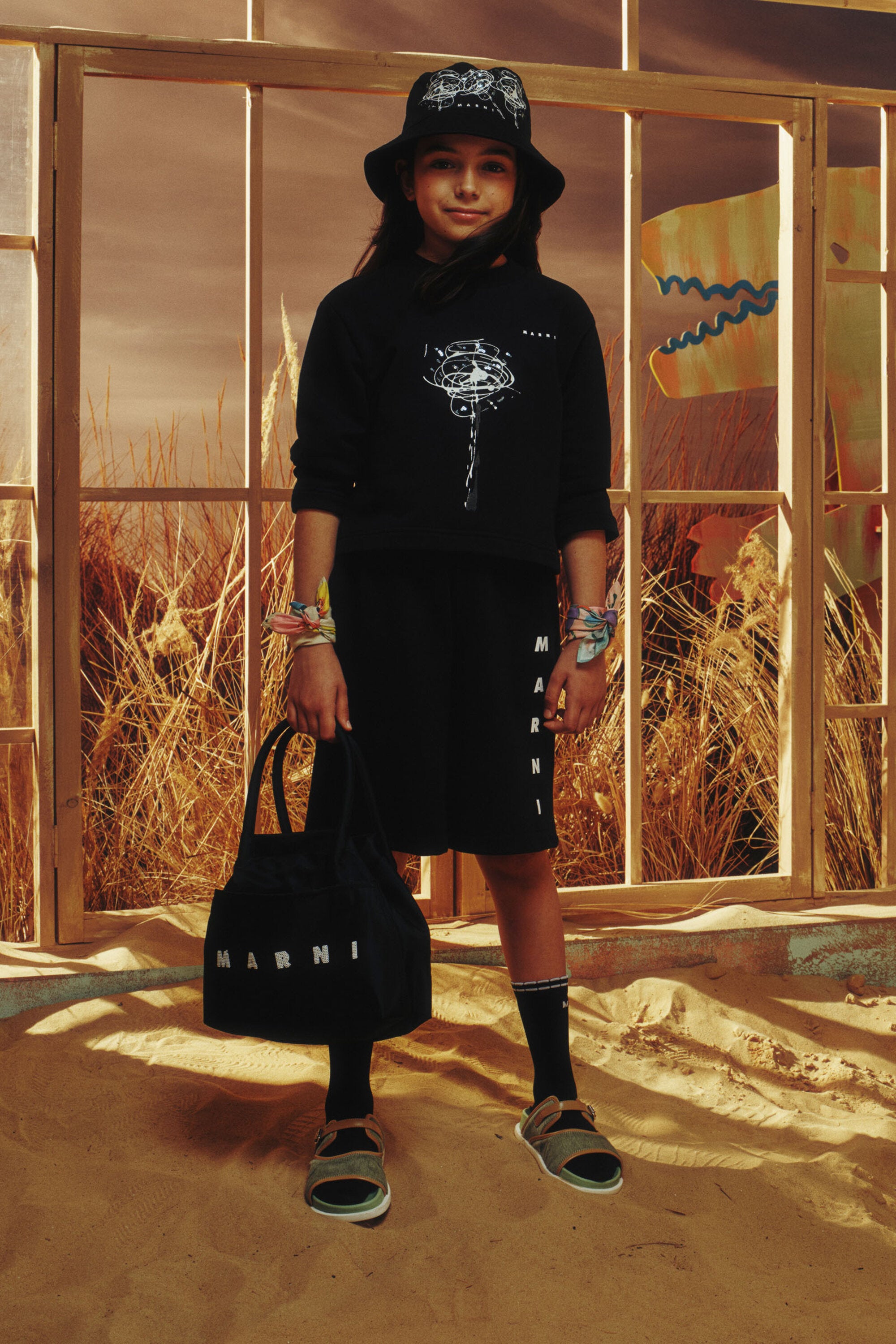 Shopping Day tote bag with logo