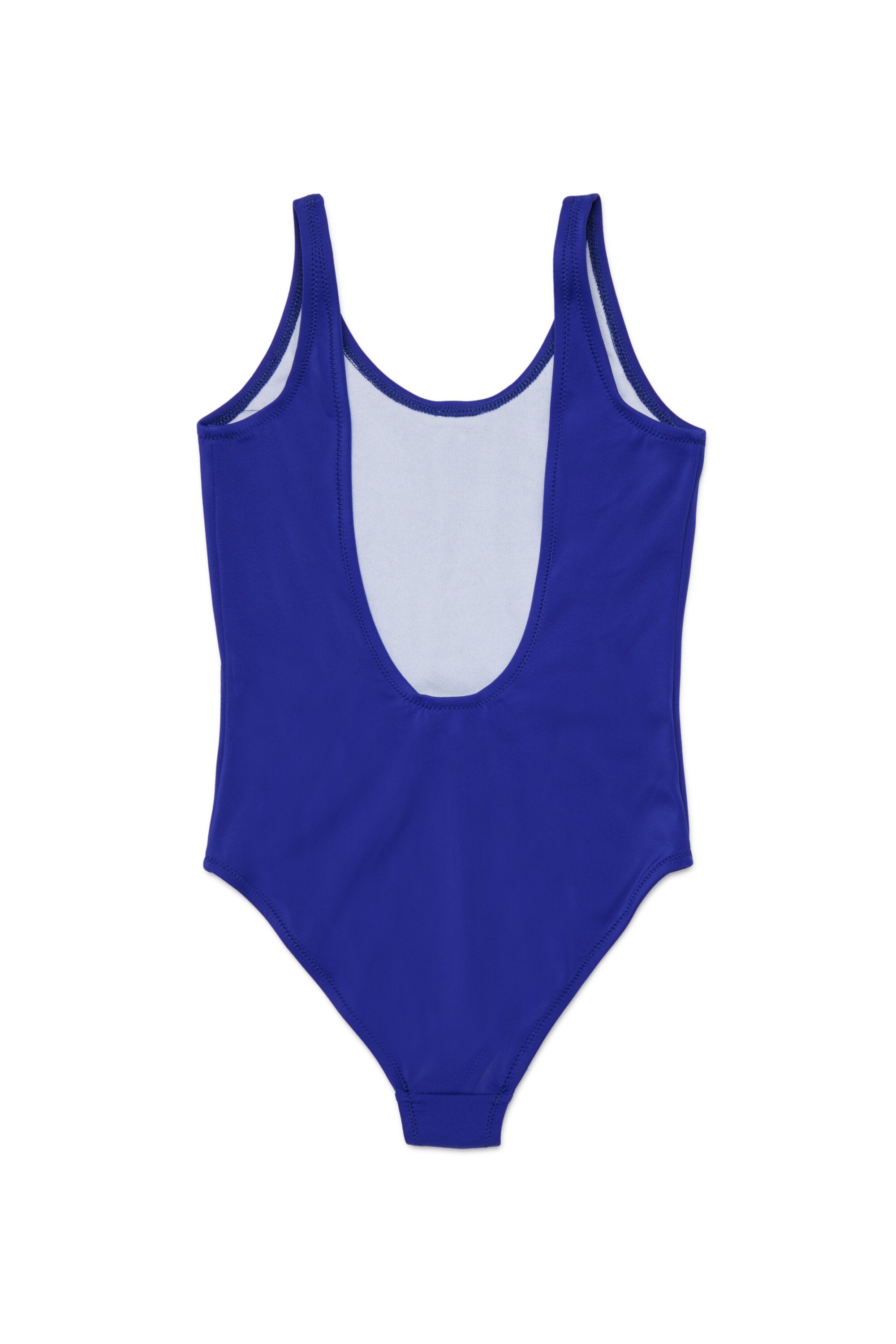 One-piece swimsuit with logo