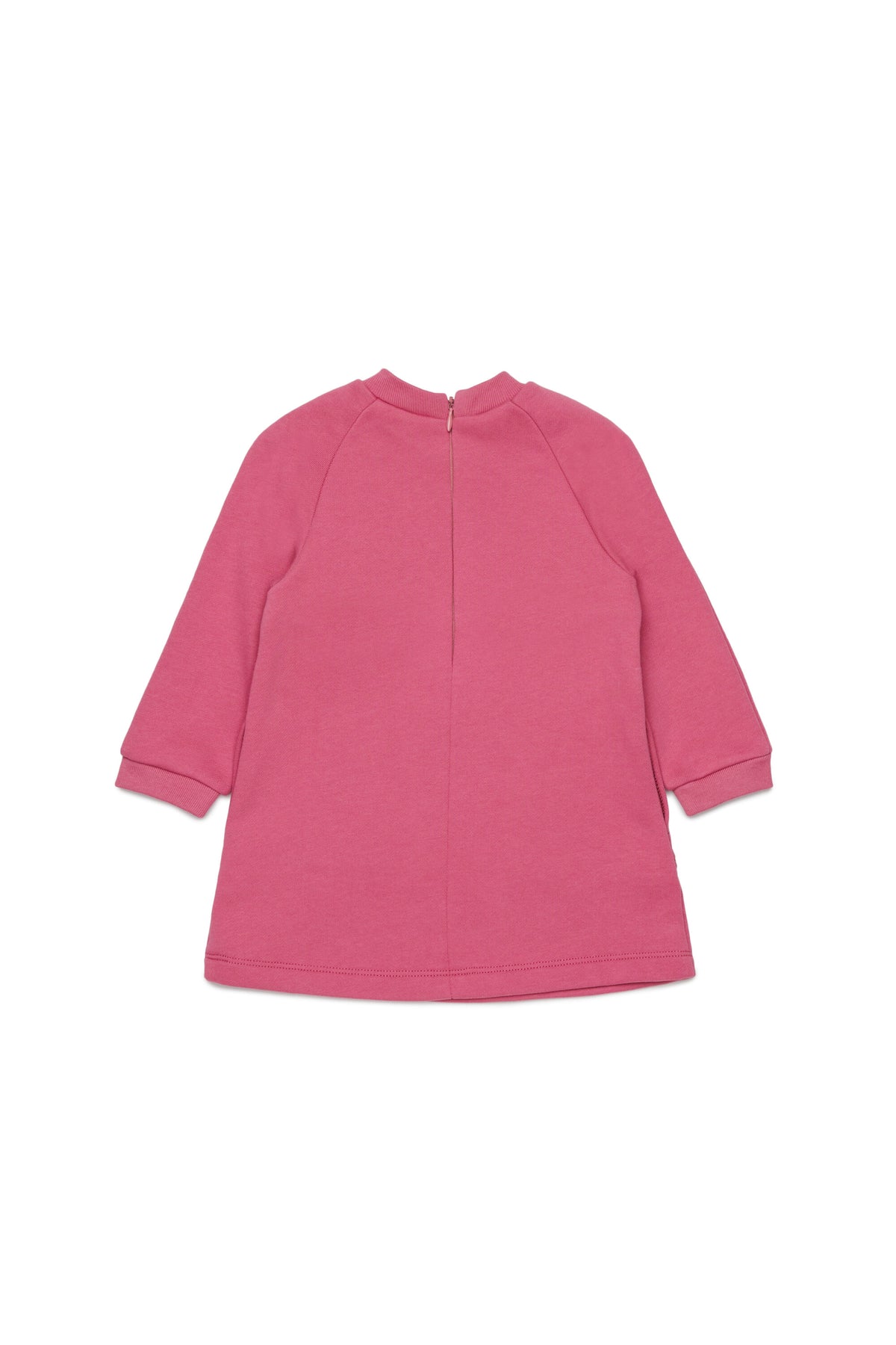 Fleece dress with logo