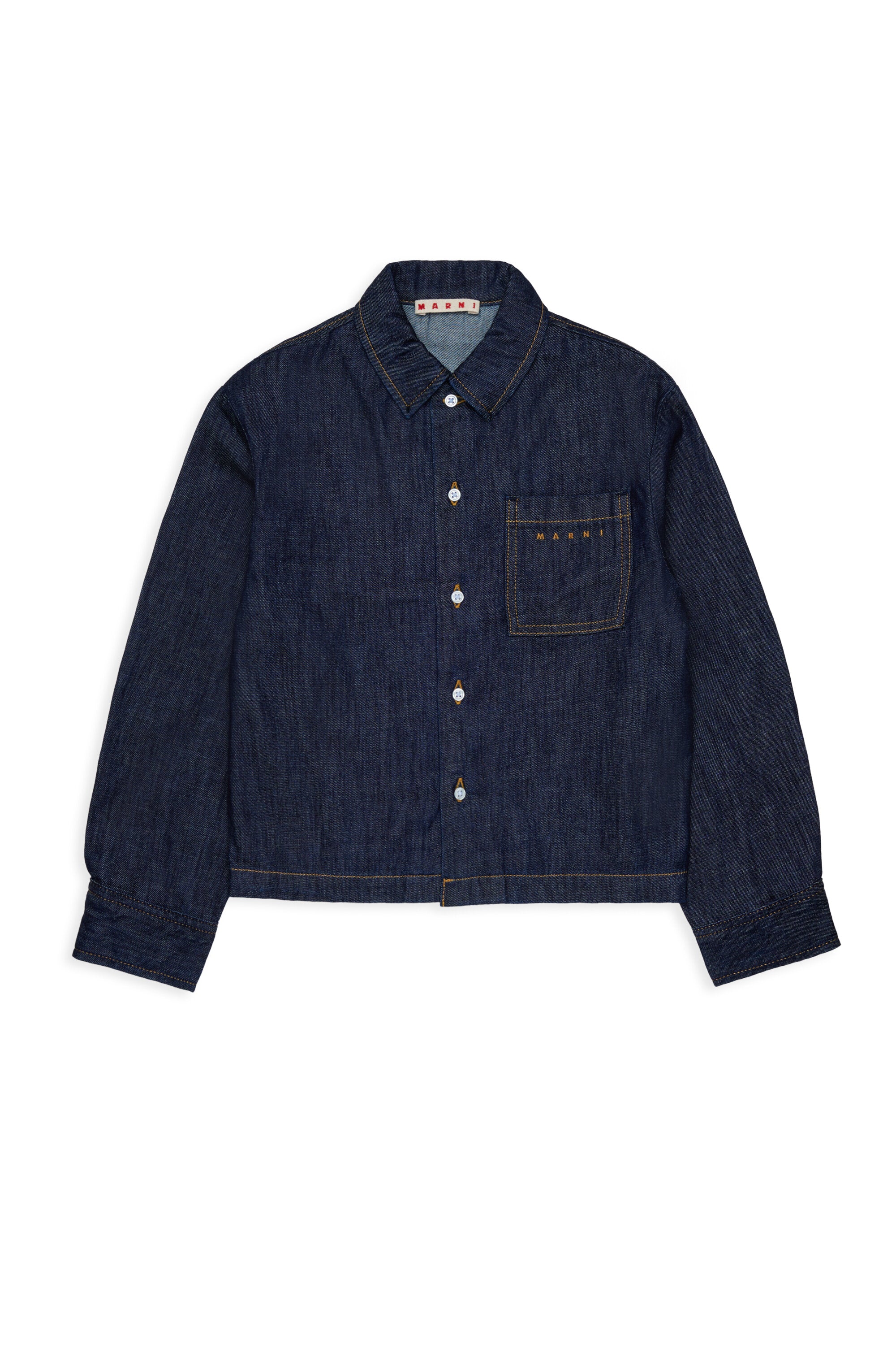Long-sleeve shirt with logo