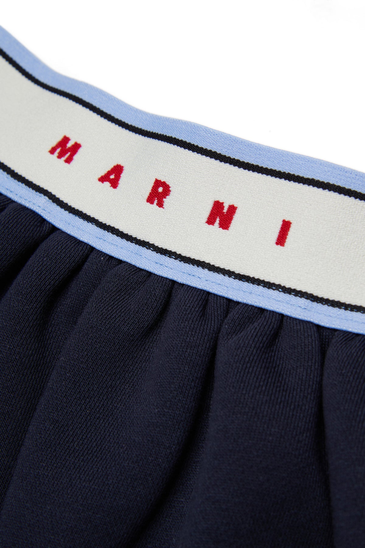 Mini skirt with logo