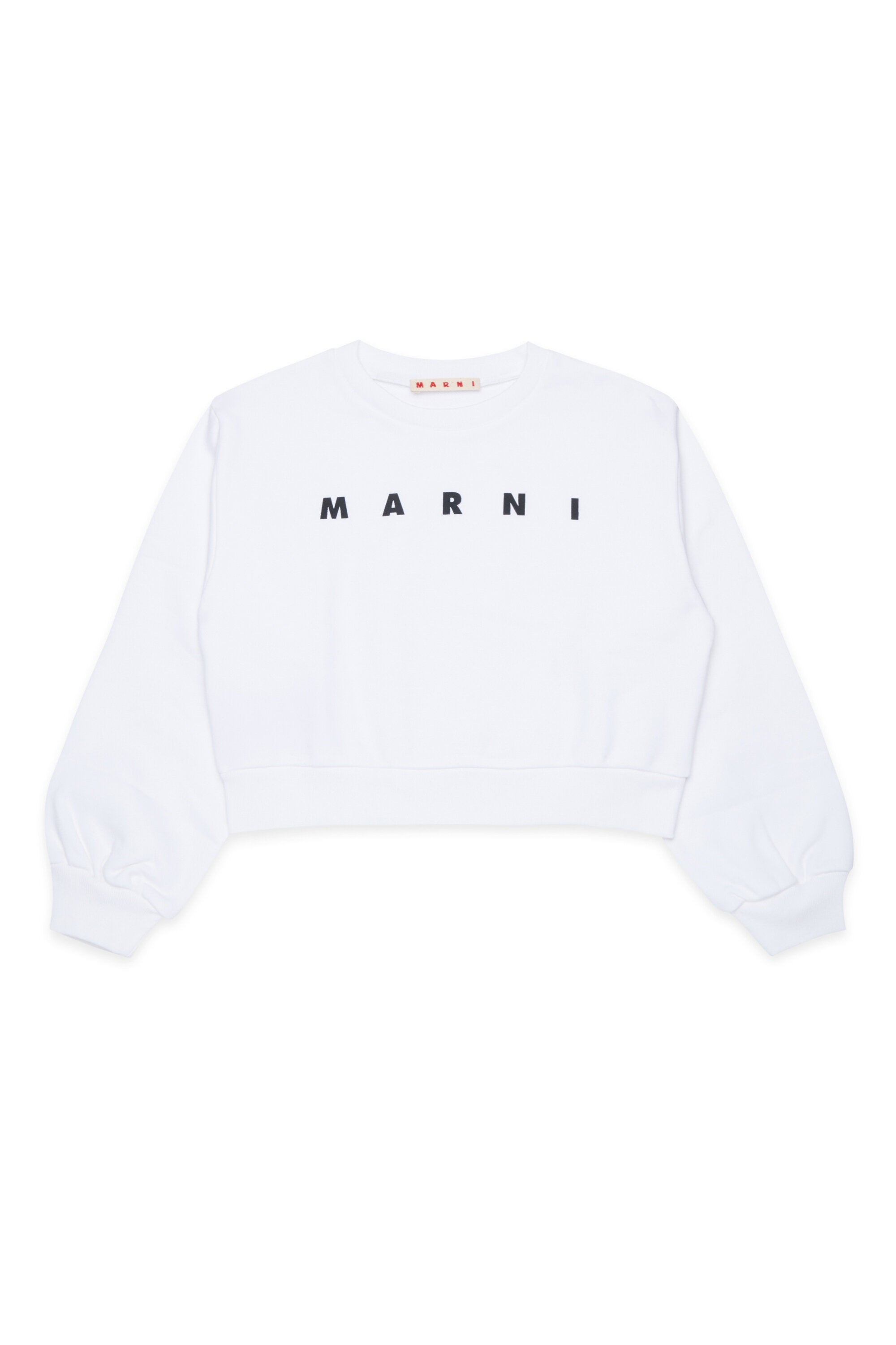 Crew-neck sweatshirt with logo