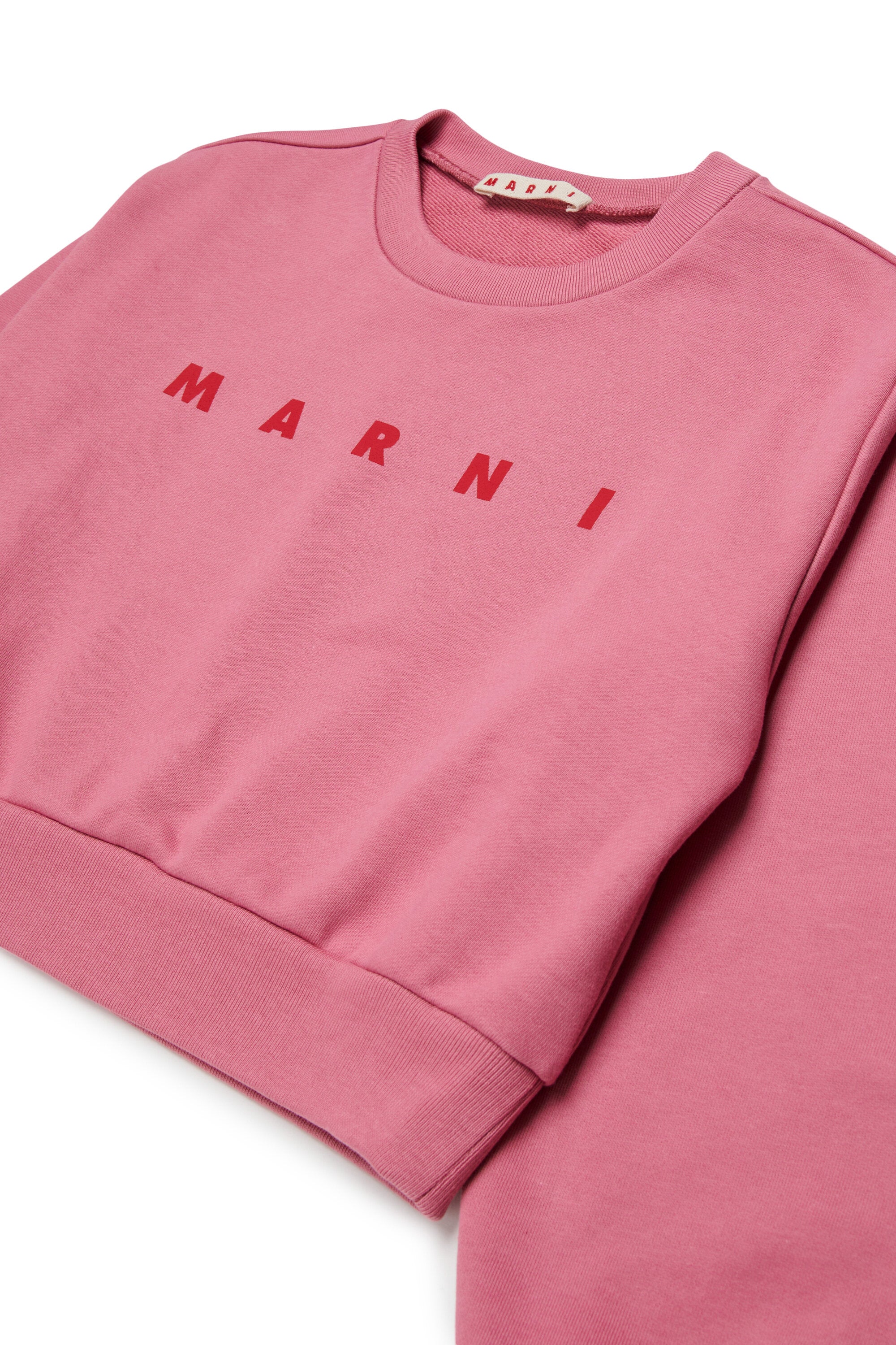 Crew-neck sweatshirt with logo