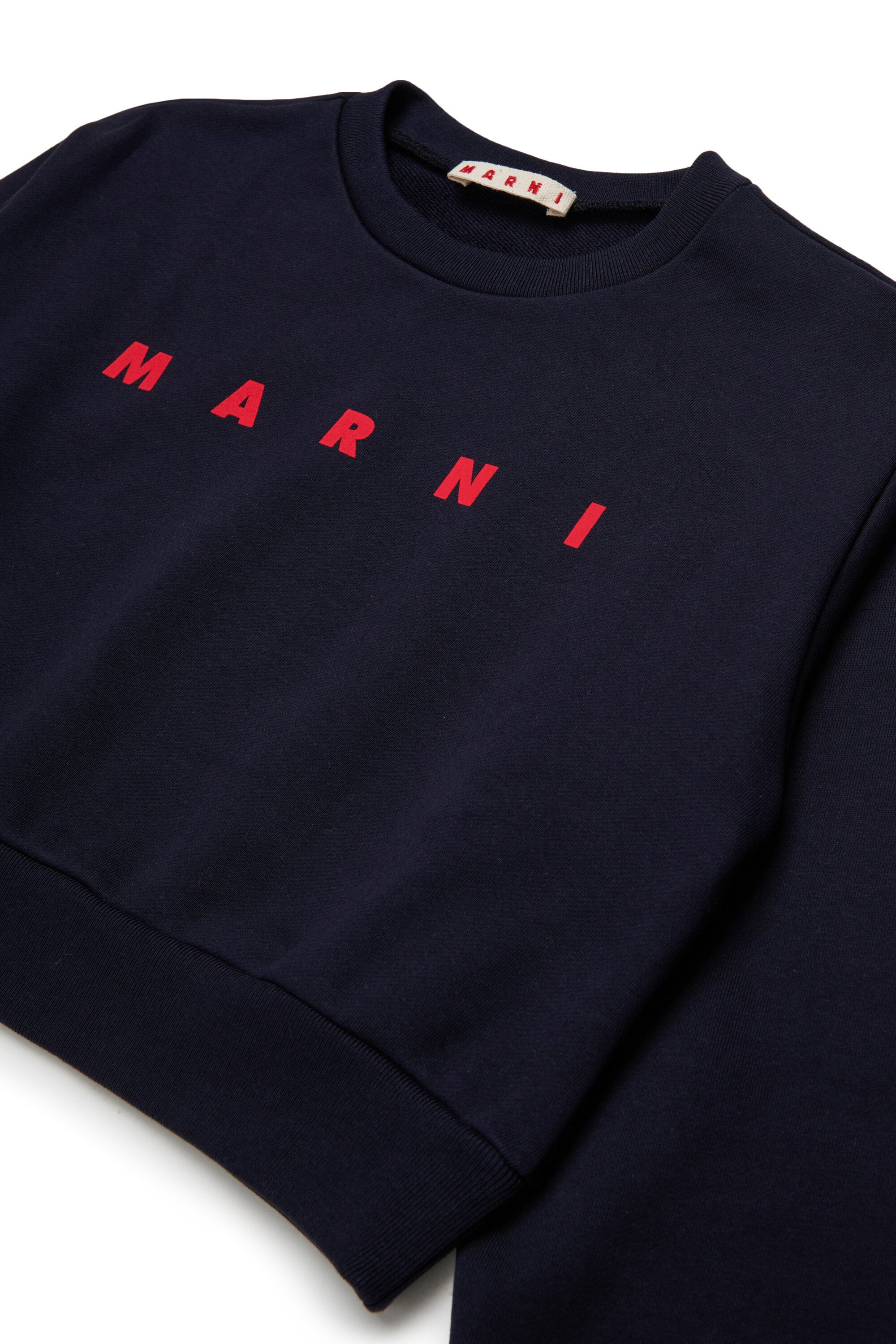 Crew-neck sweatshirt with logo