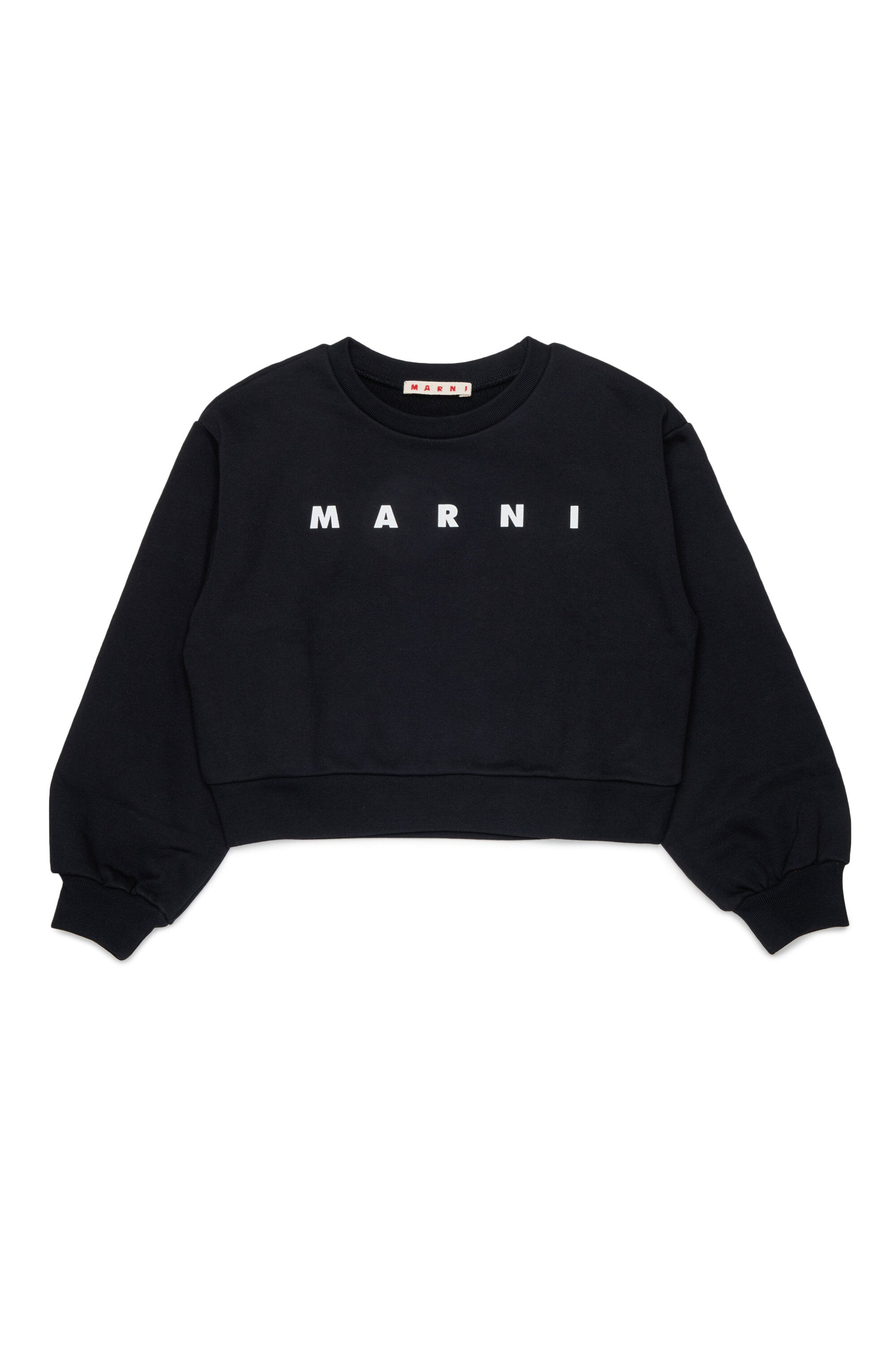 Crew-neck sweatshirt with logo