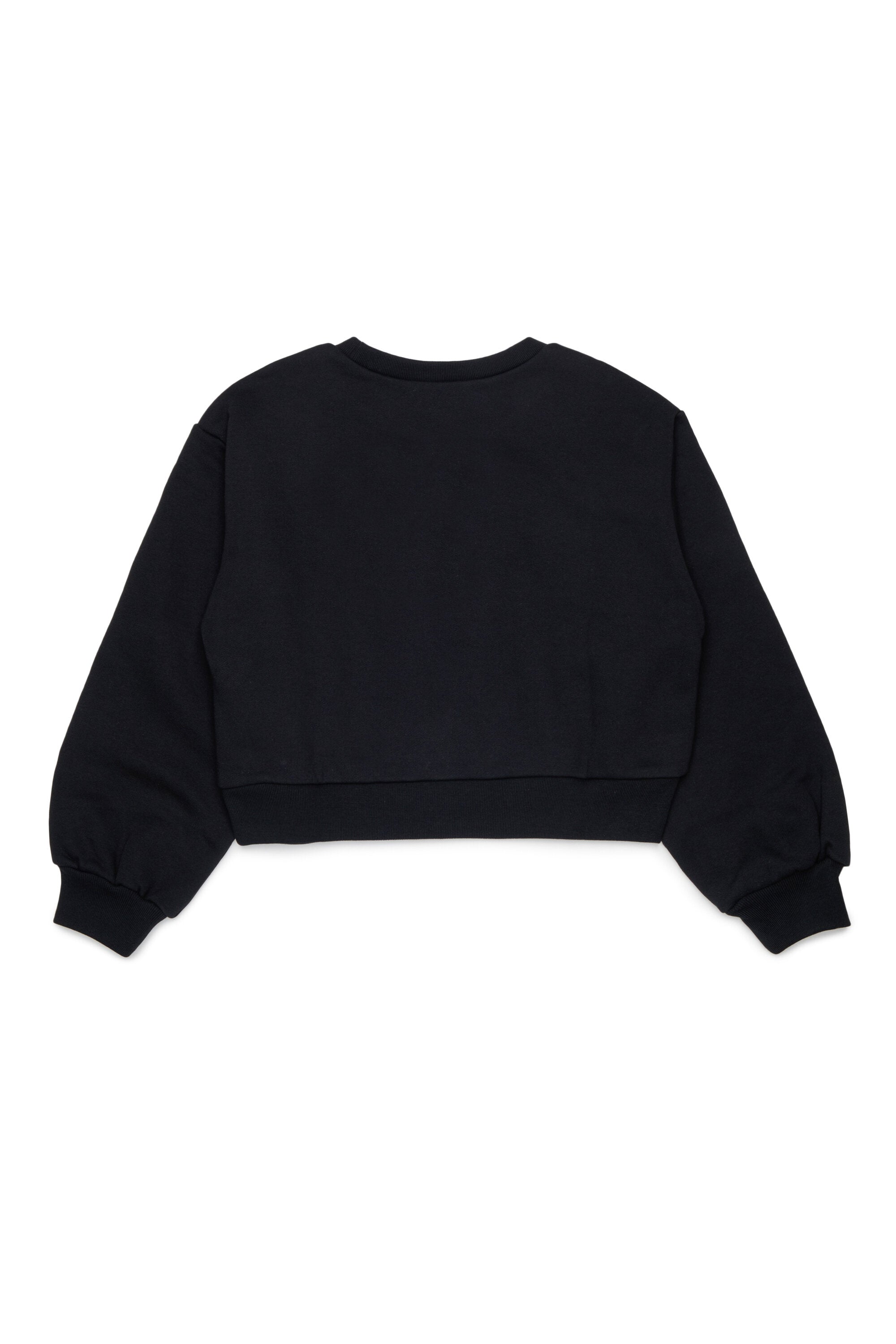 Crew-neck sweatshirt with logo