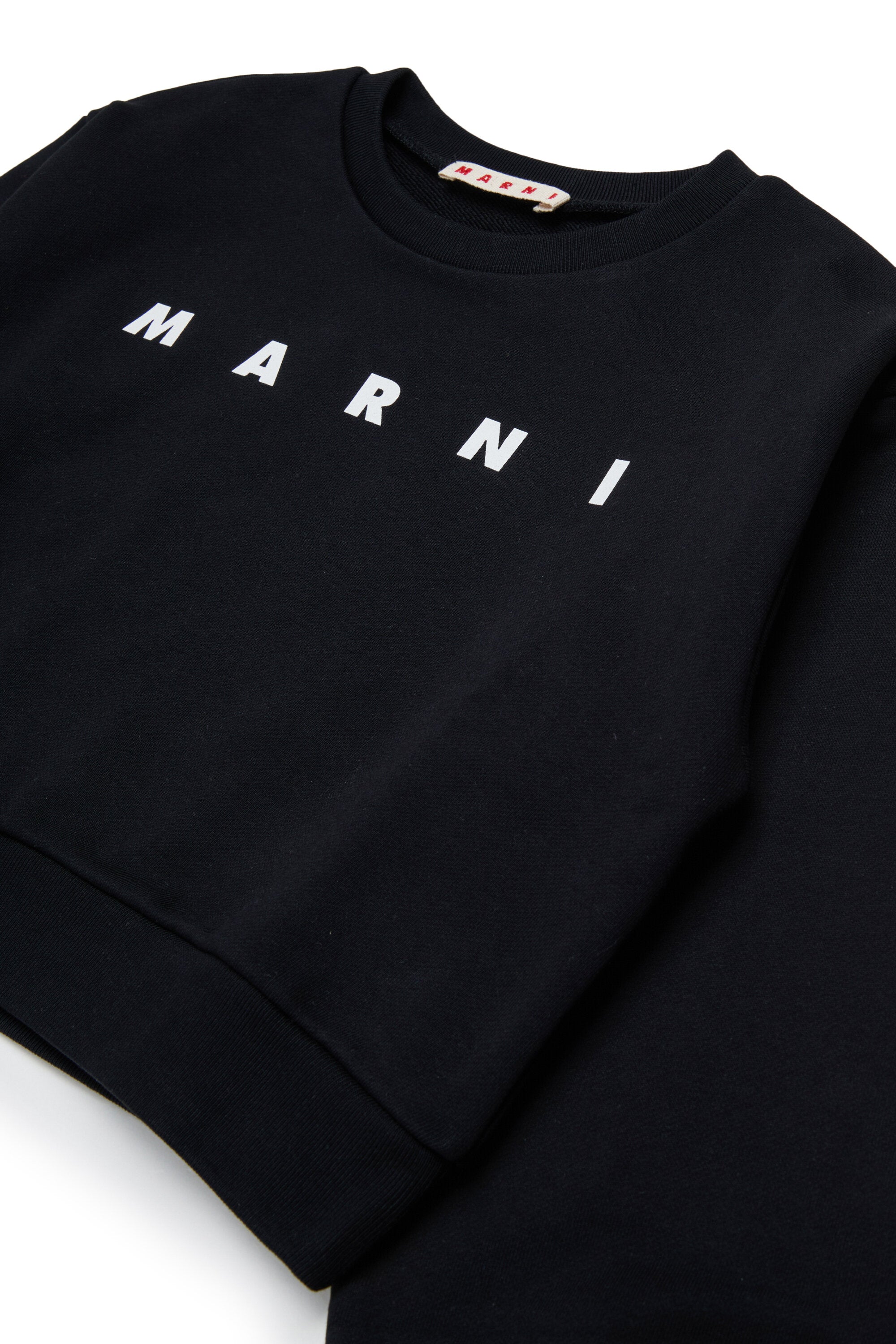 Crew-neck sweatshirt with logo