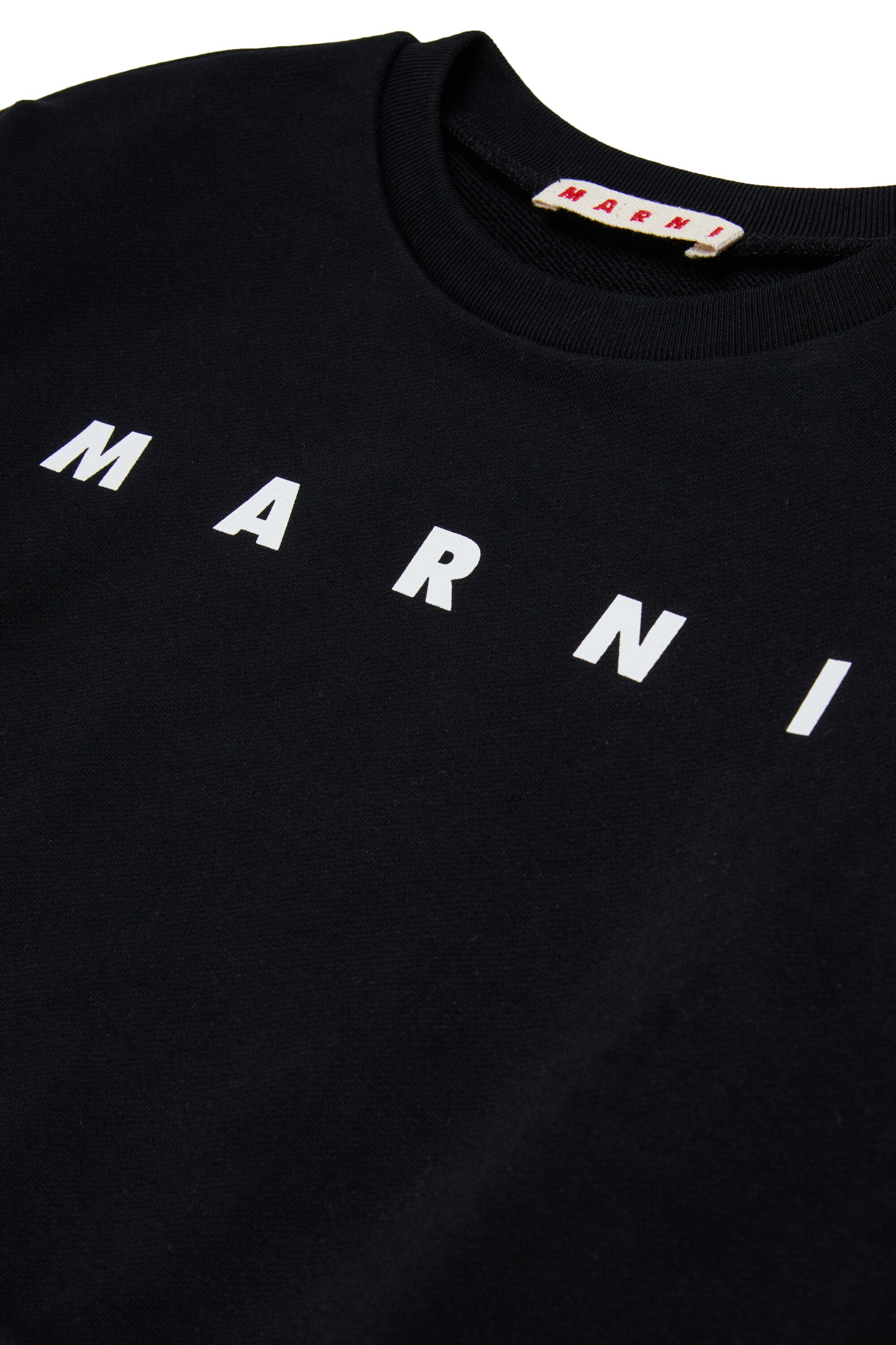 Crew-neck sweatshirt with logo