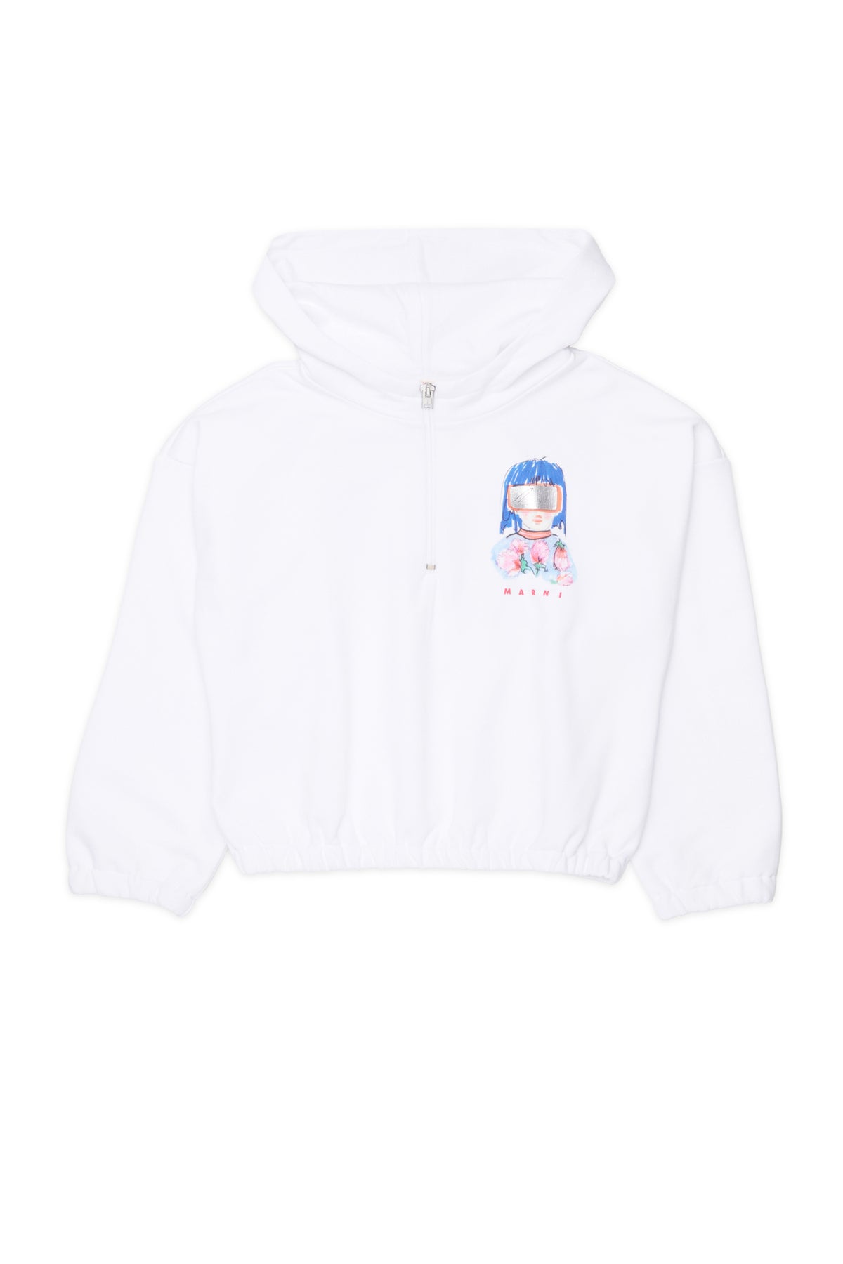 Hooded sweatshirt with logo