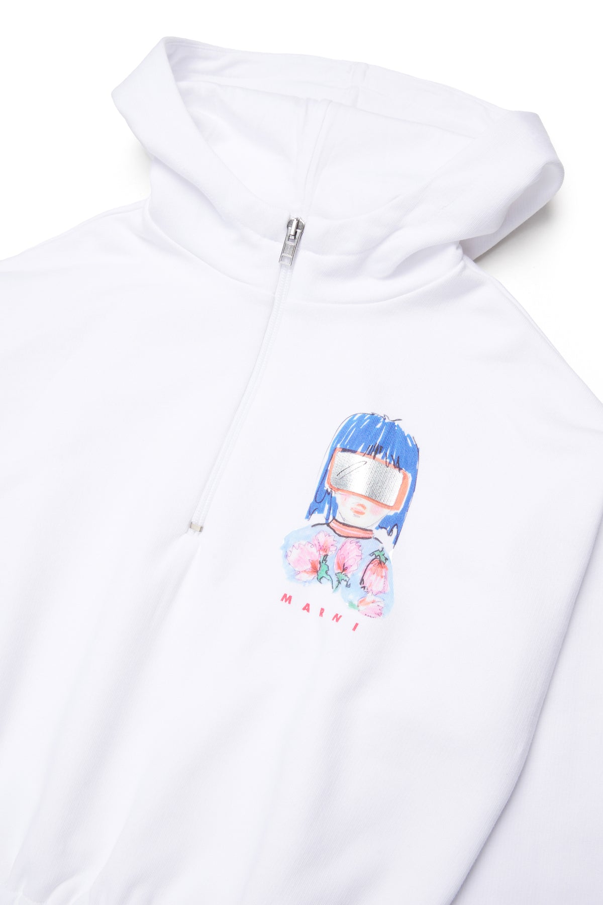 Hooded sweatshirt with logo