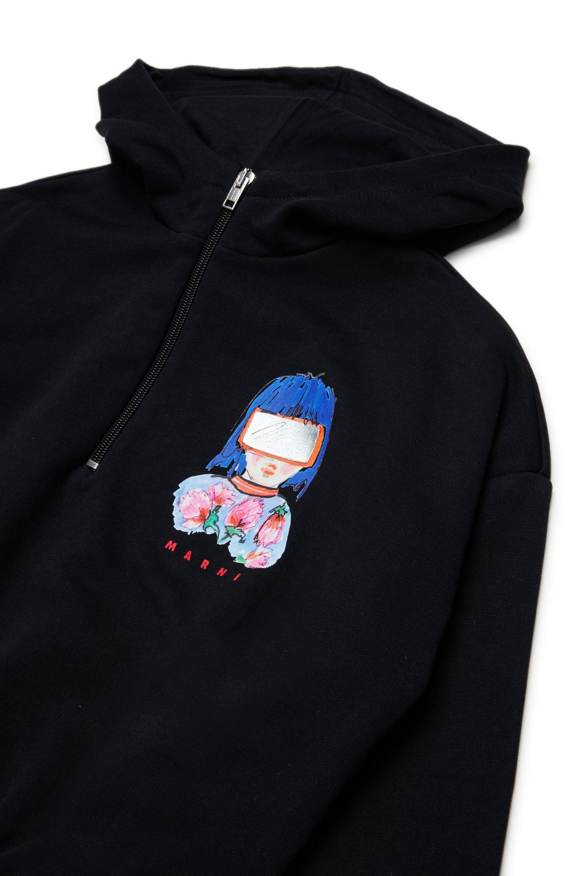 Hooded sweatshirt with logo