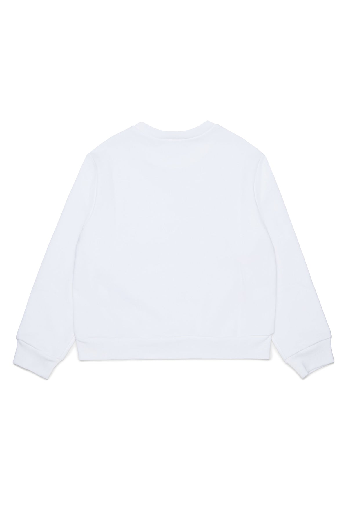 Crew-neck sweatshirt with skater print