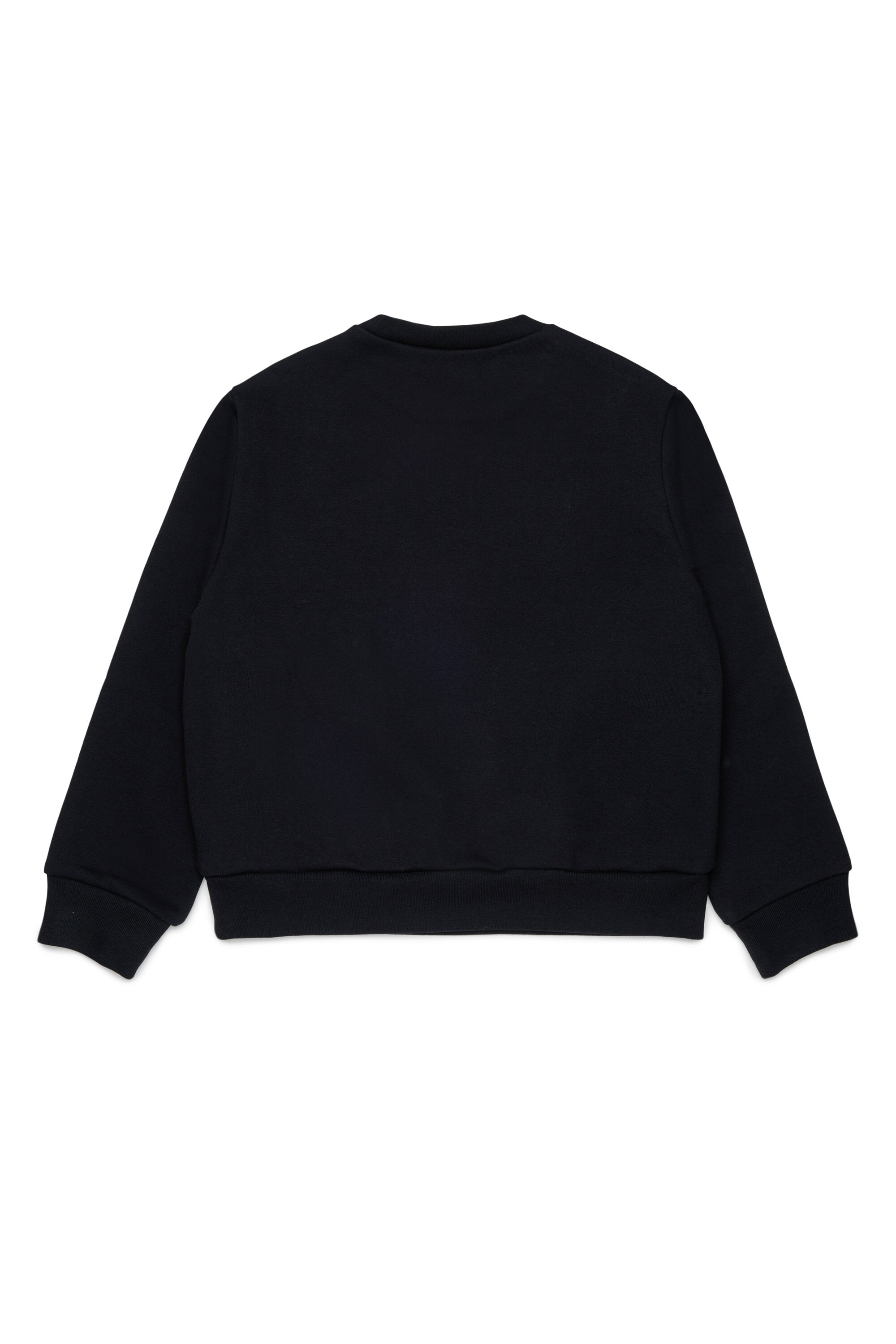 Crew-neck sweatshirt with skater print