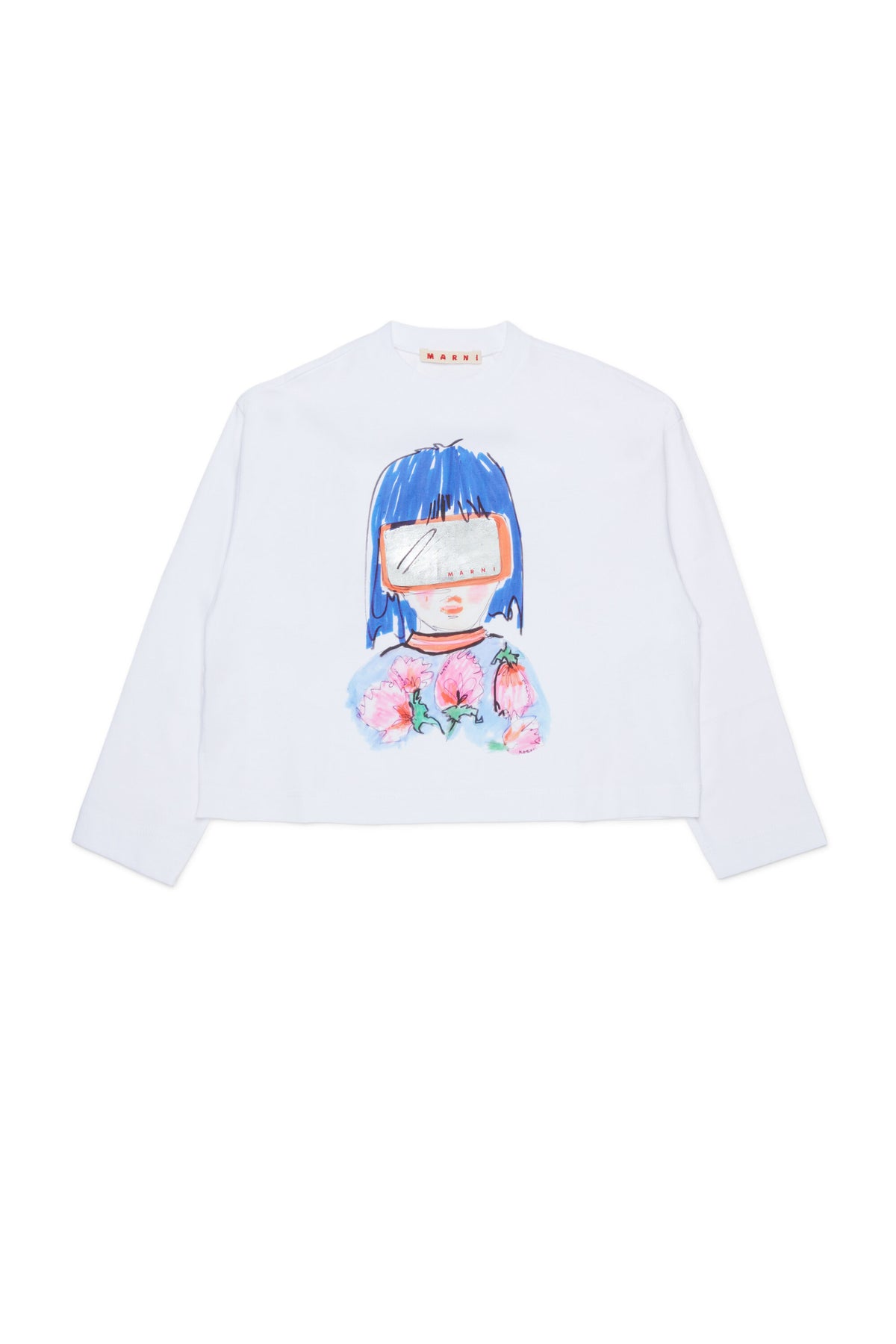Long-sleeve T-shirt with print