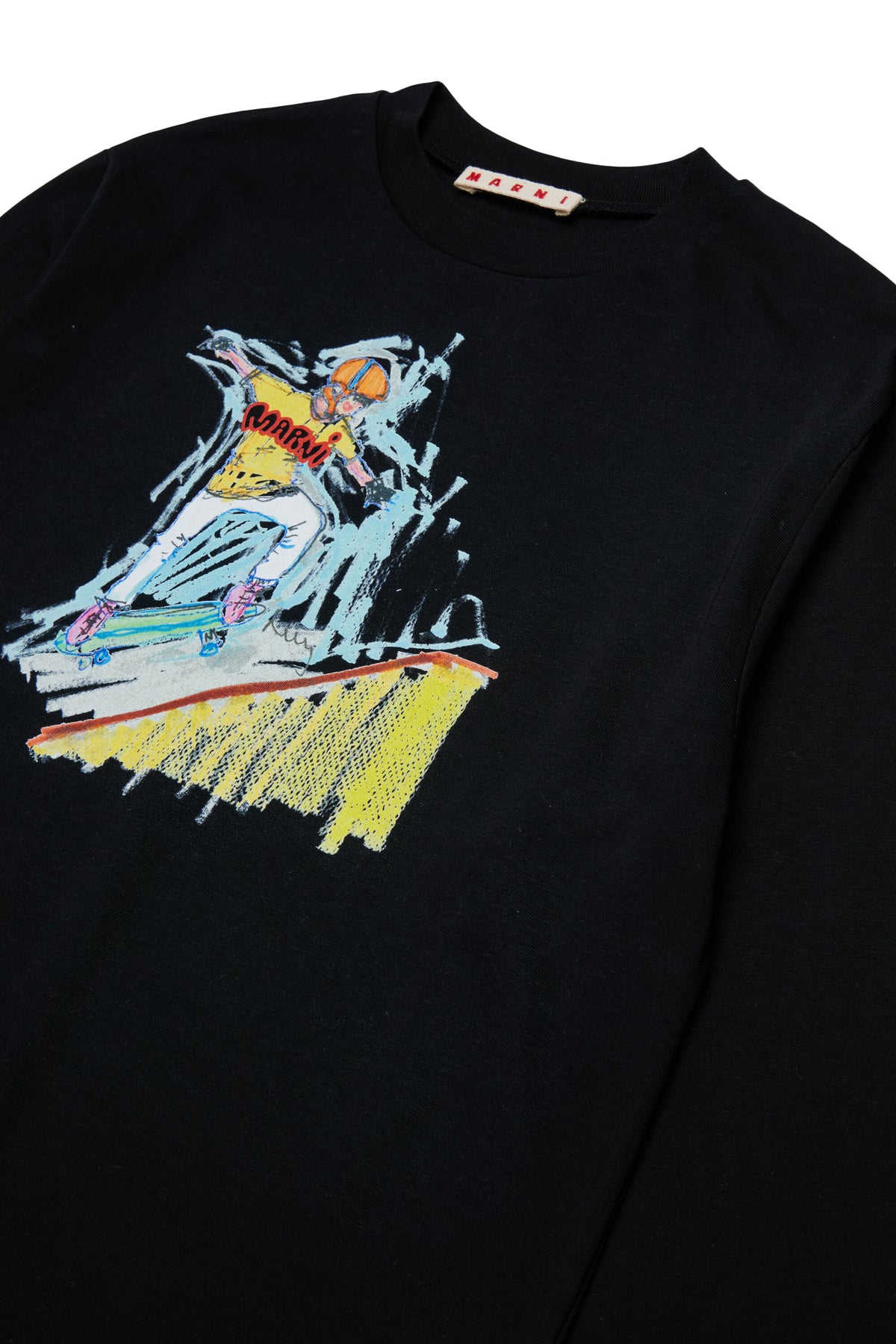 Long-sleeve T-shirt with logo