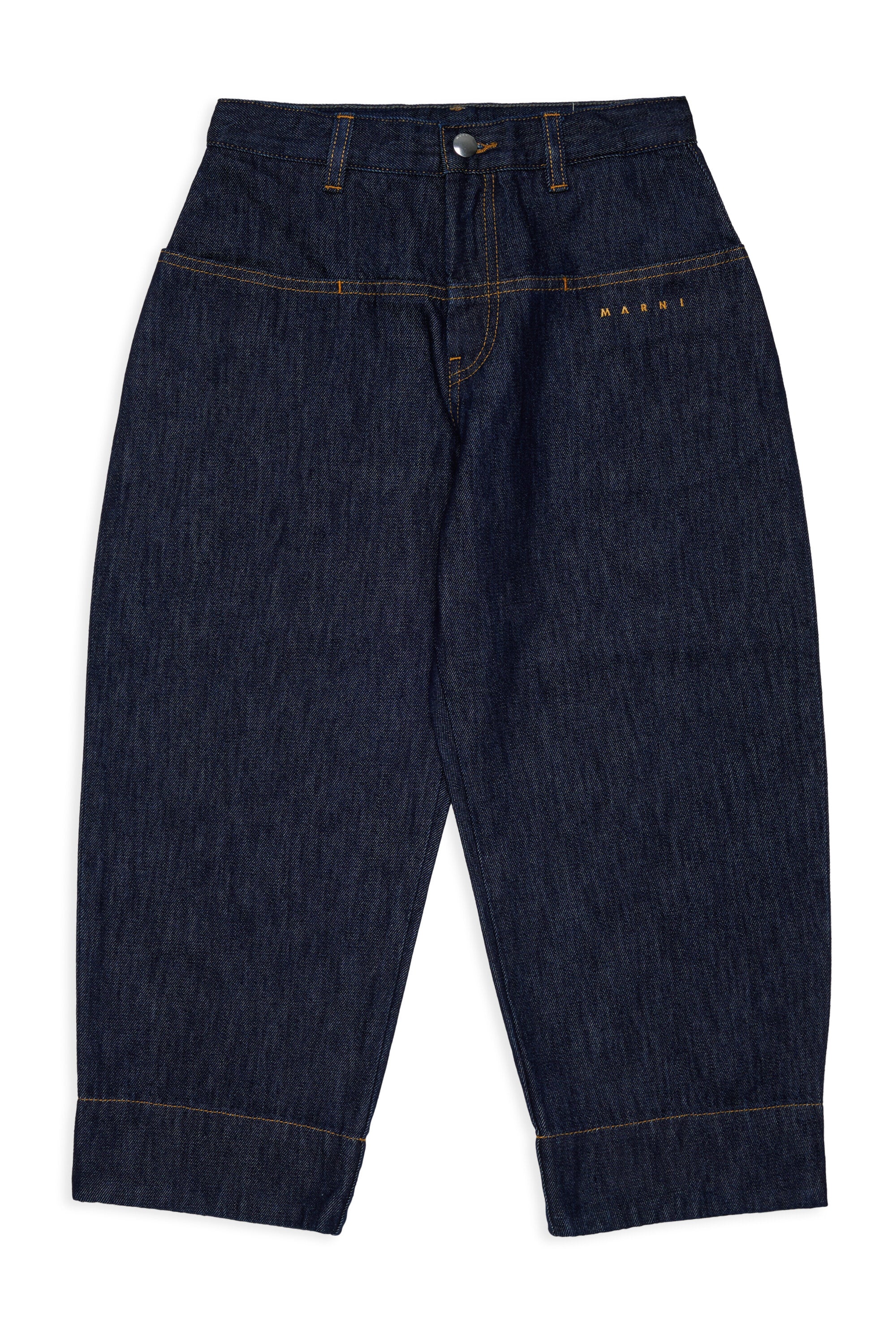 Relaxed jeans in dark denim