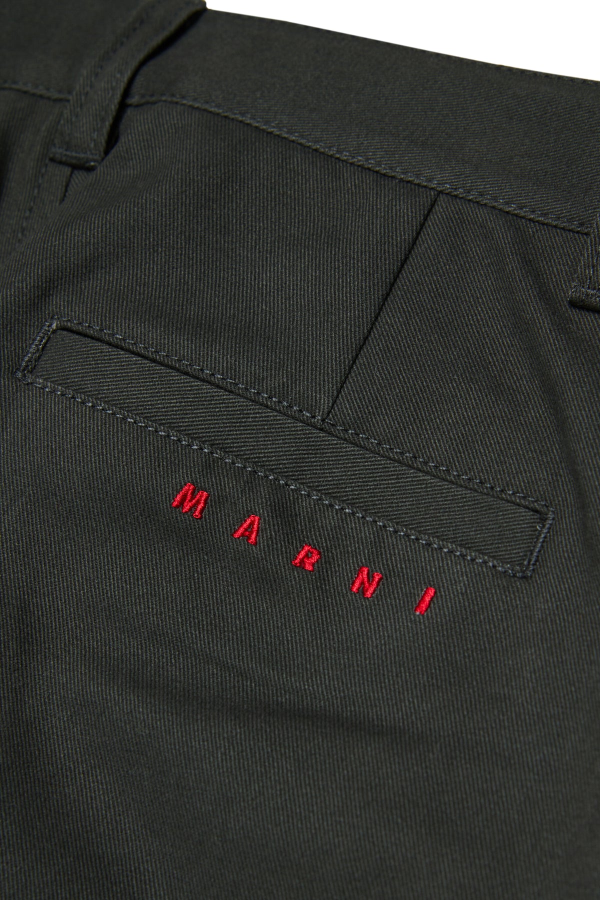 Chino pants with logo