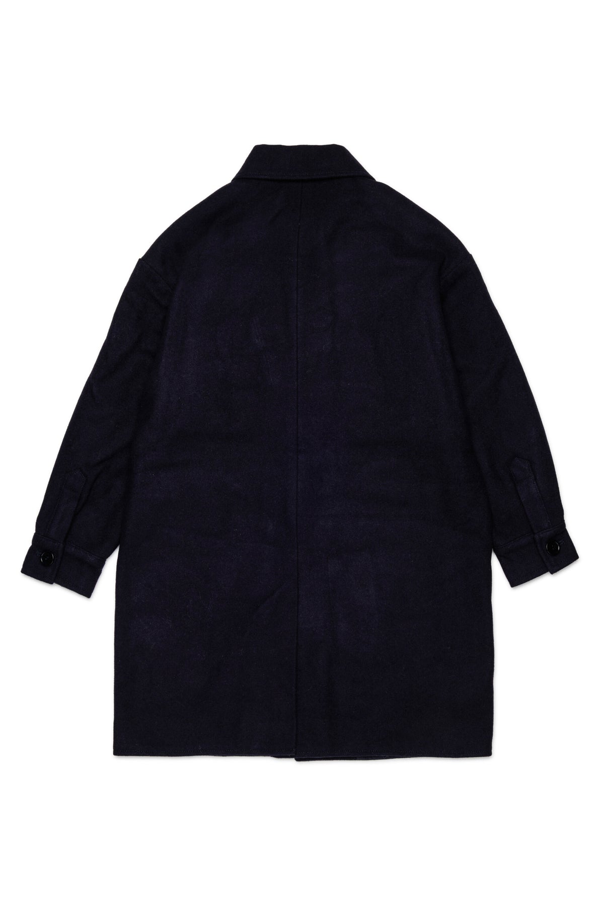 Coat with logo