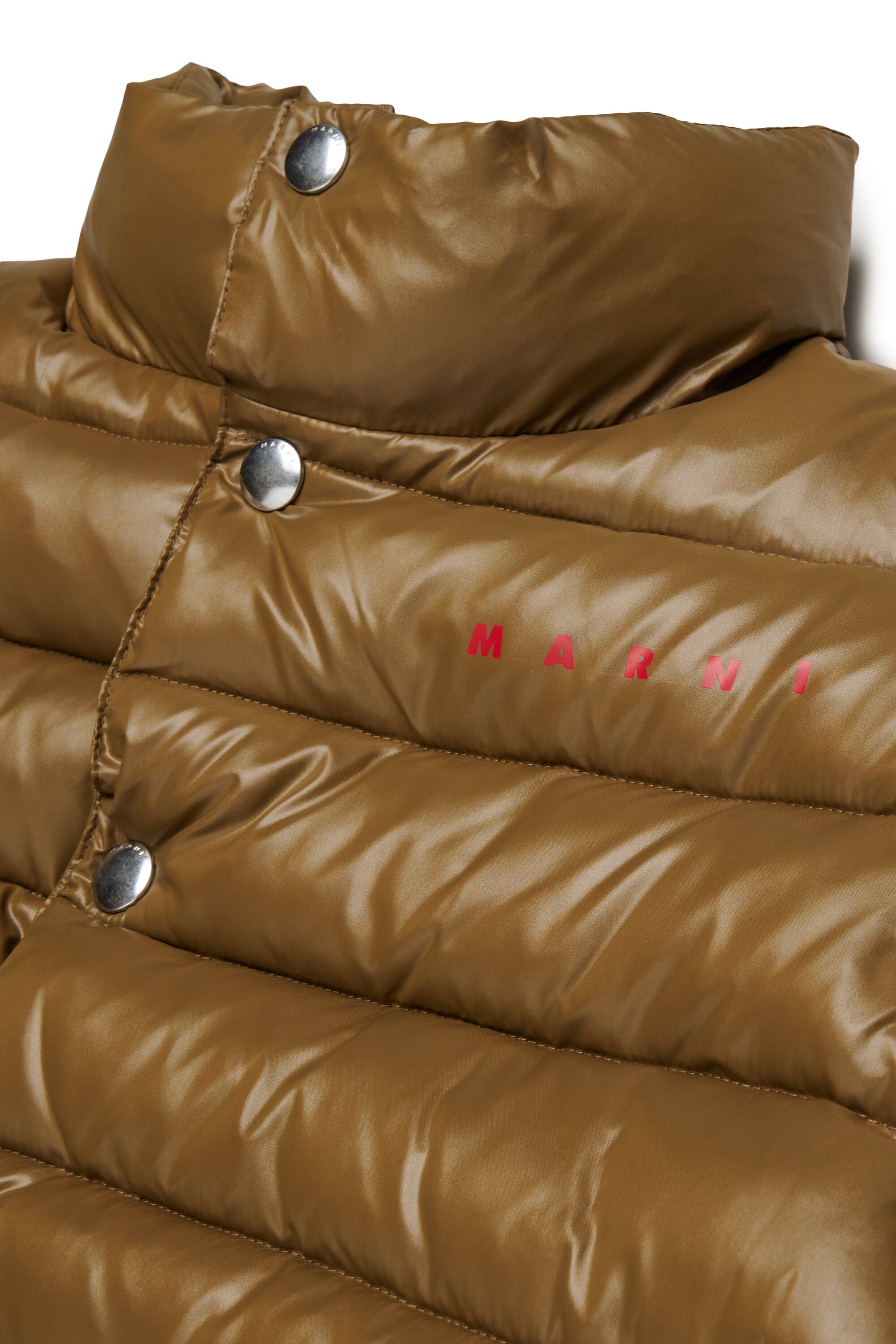 Padded jacket with logo