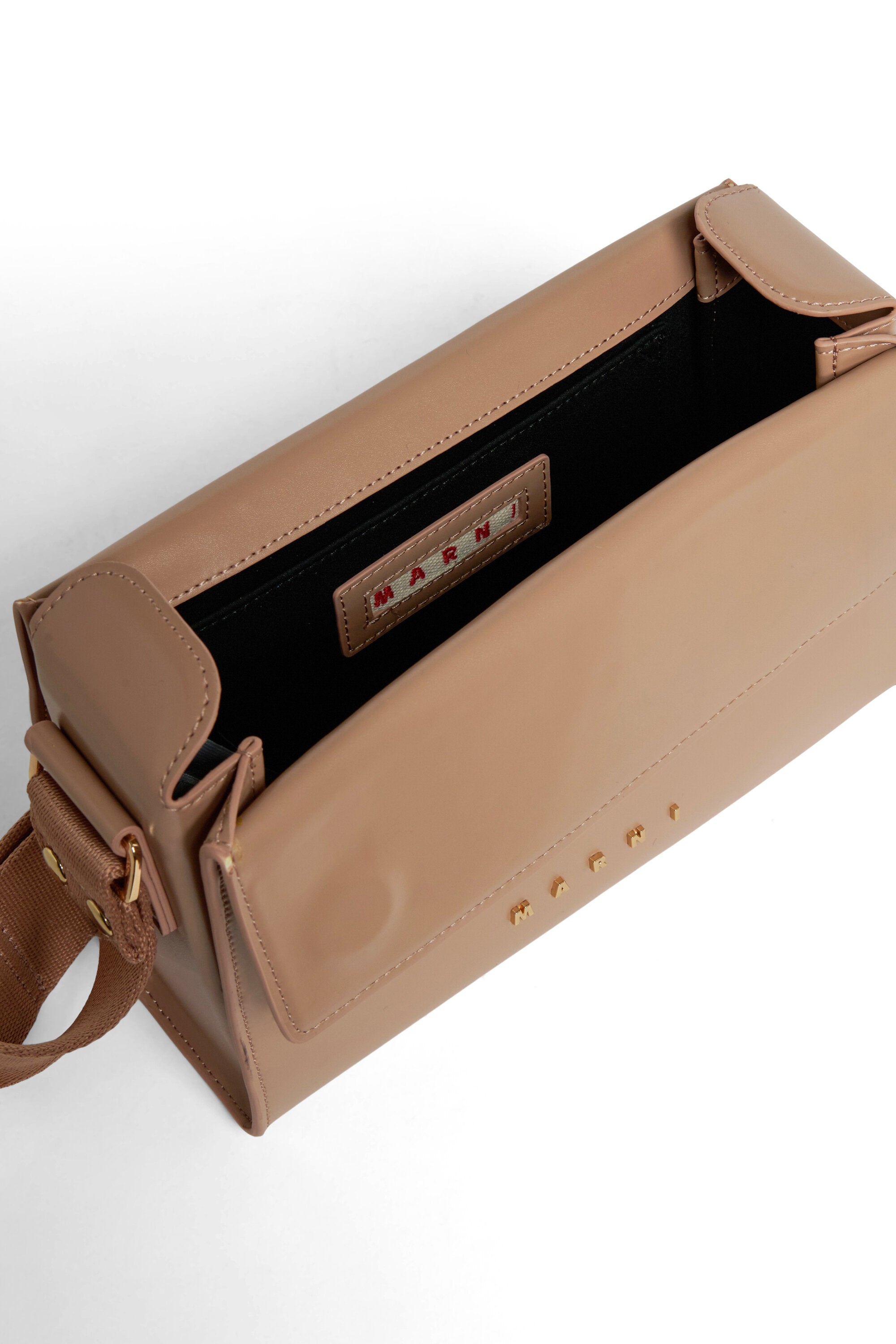 Cross-body bag with logo