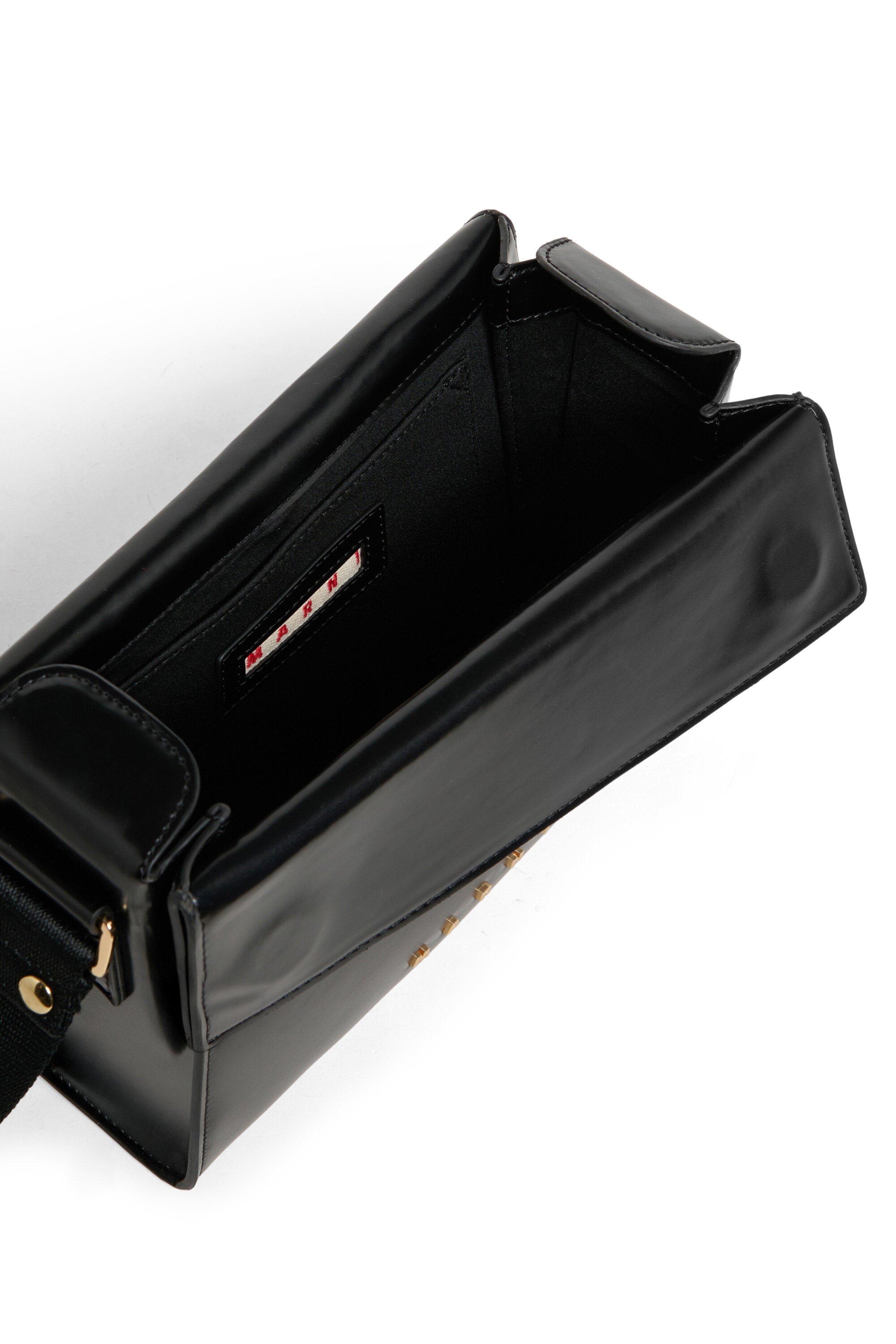 Cross-body bag with logo