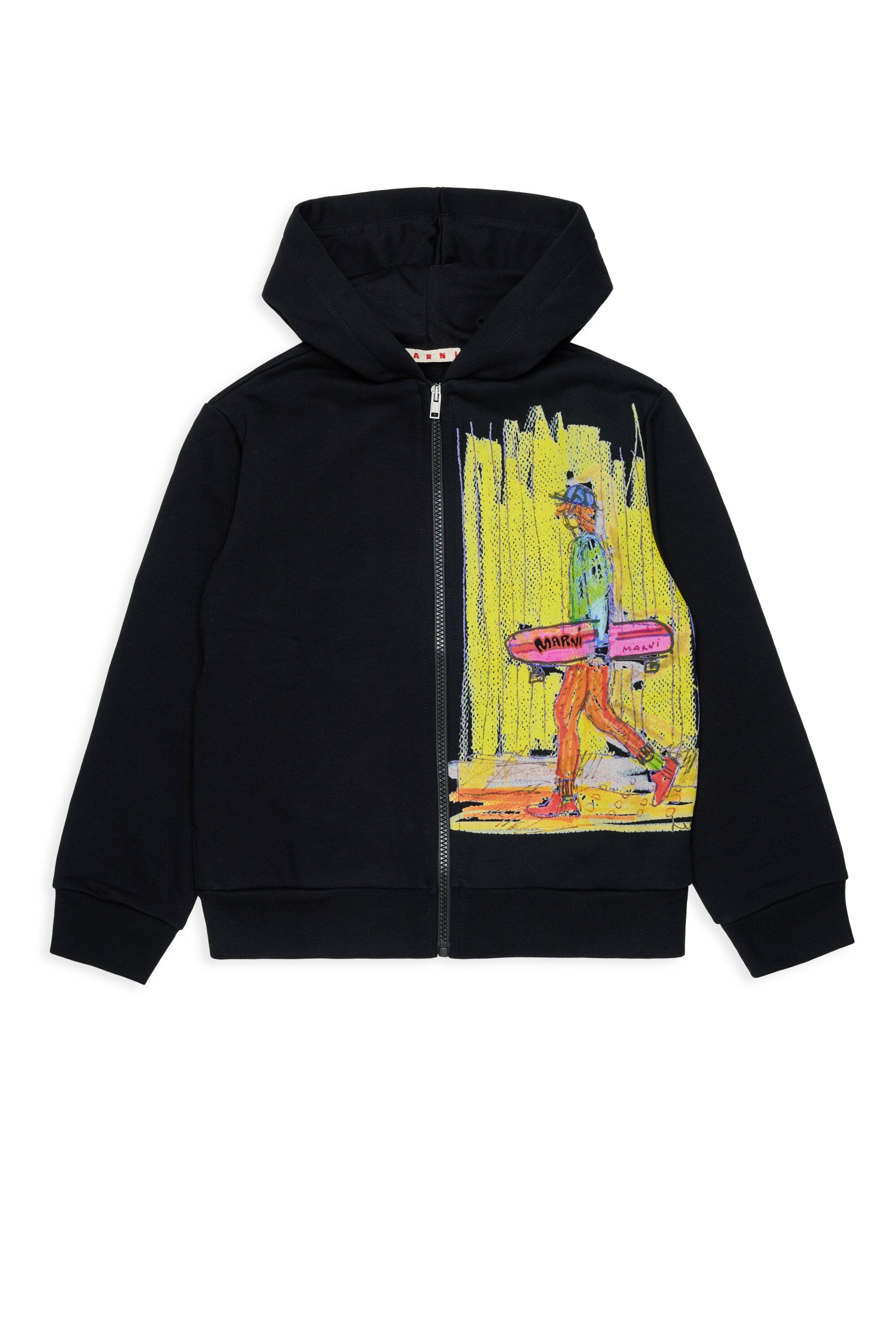 Sweatshirt with skater print