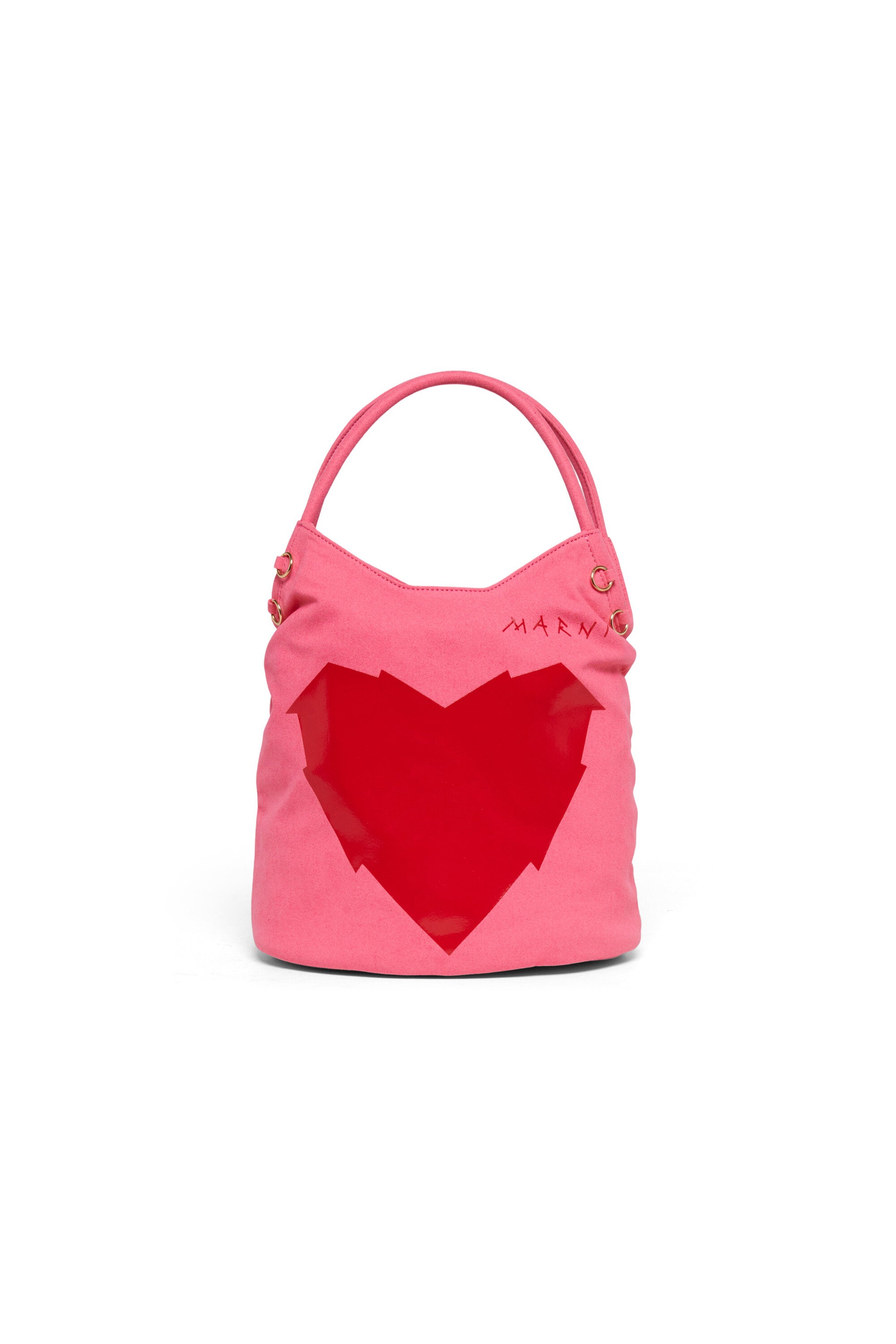 Bag with heart on the front