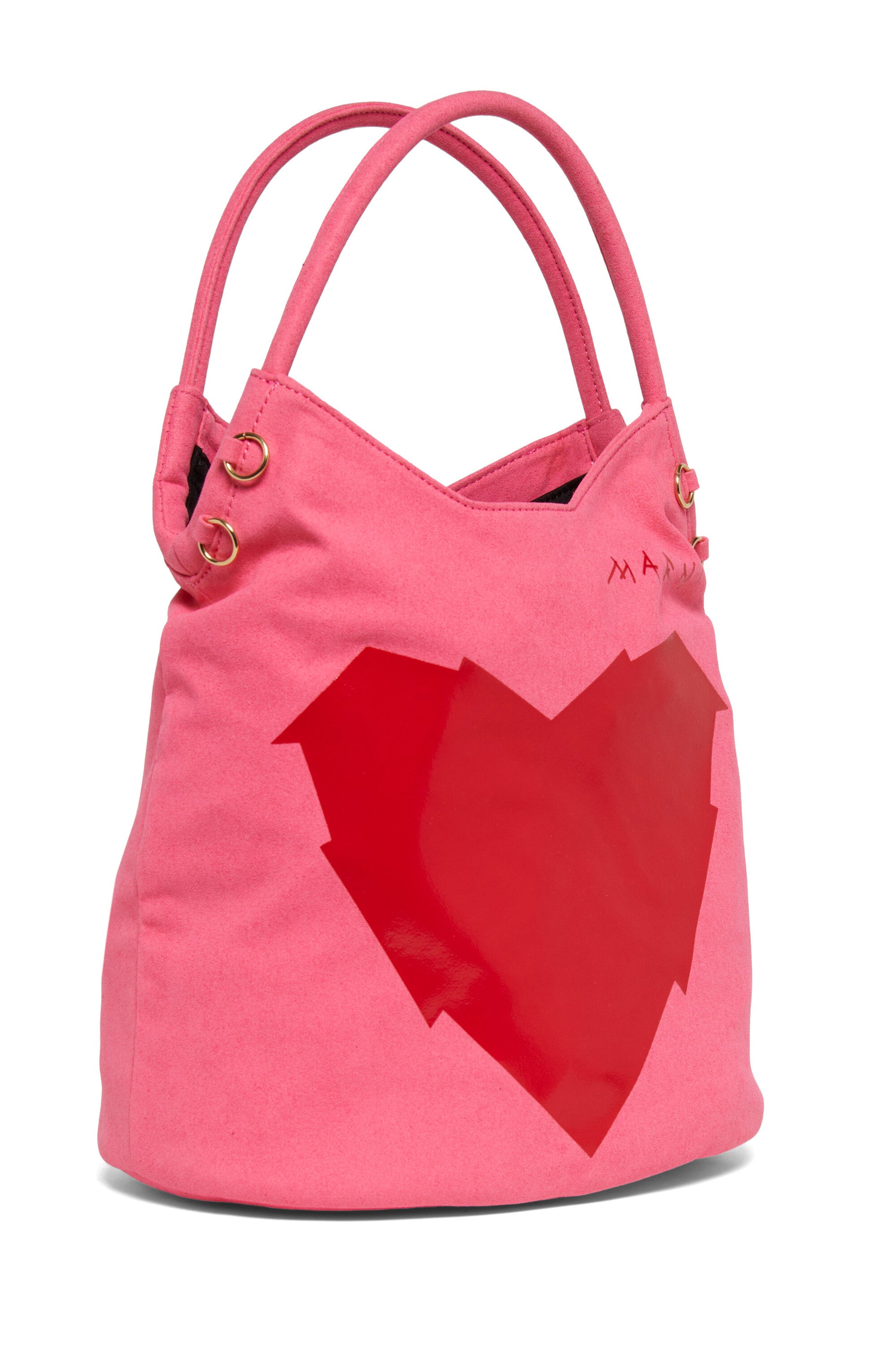 Bag with heart on the front