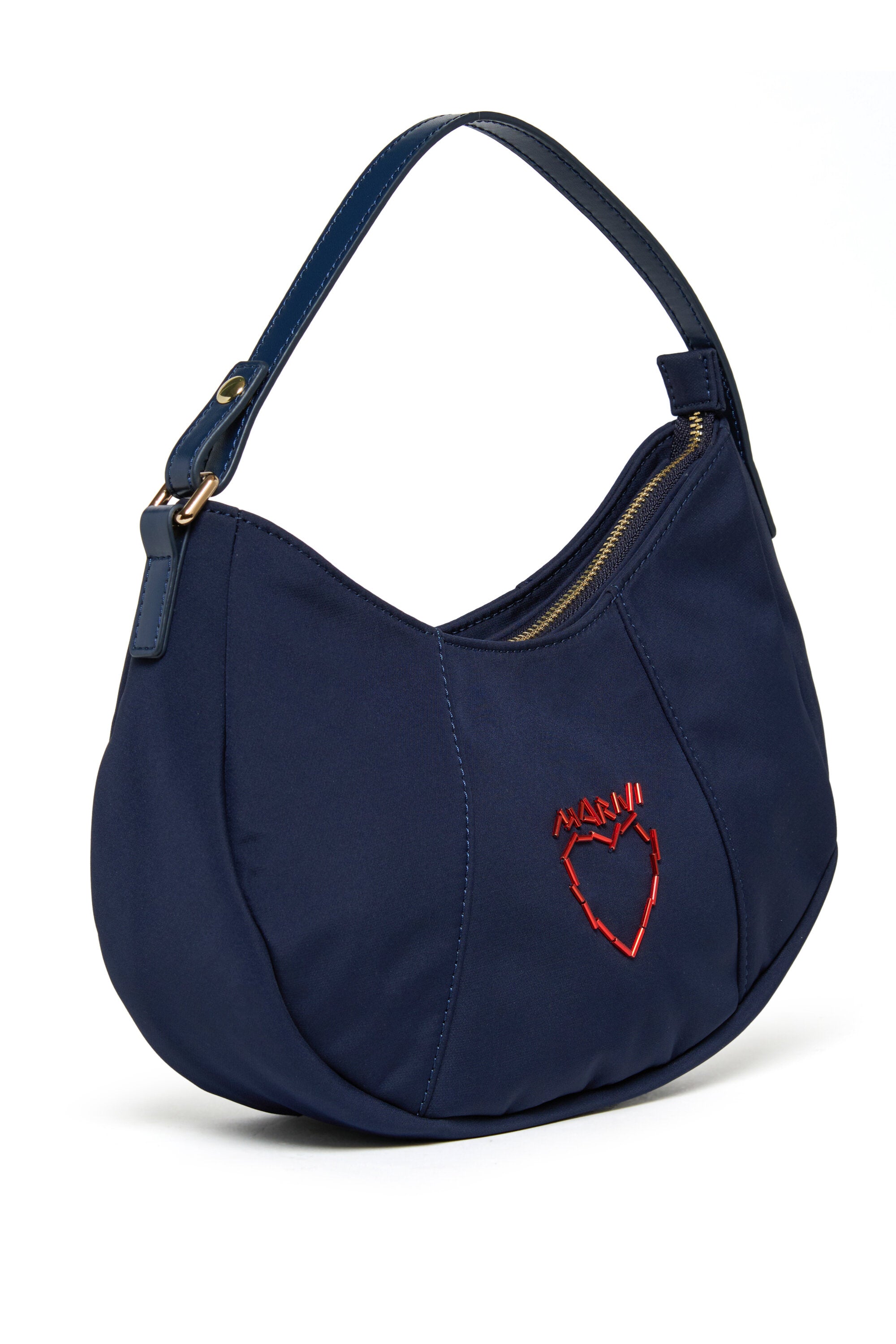 Shoulder bag with logo