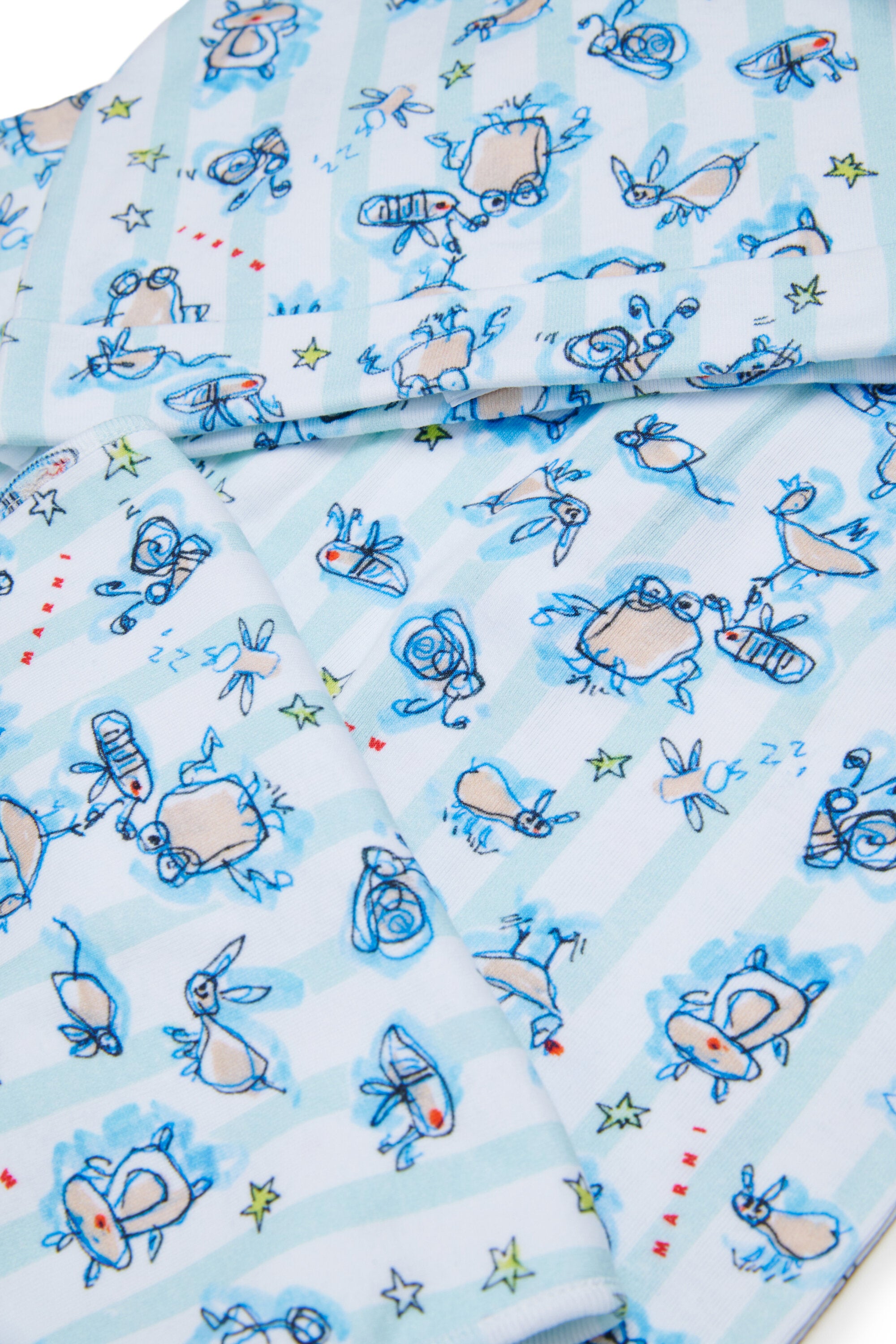 Newborn set with allover print
