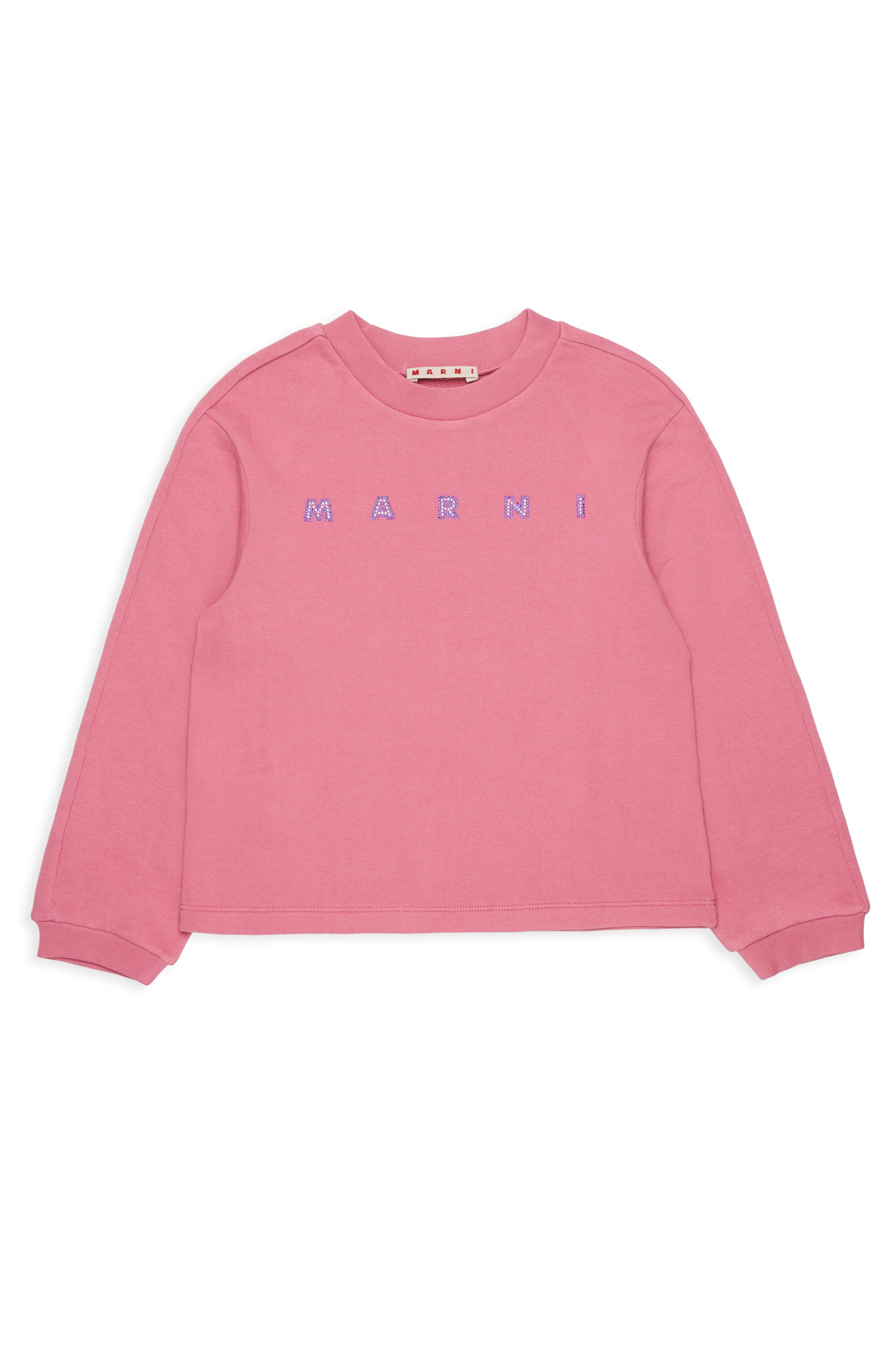 Crew-neck sweatshirt with logo
