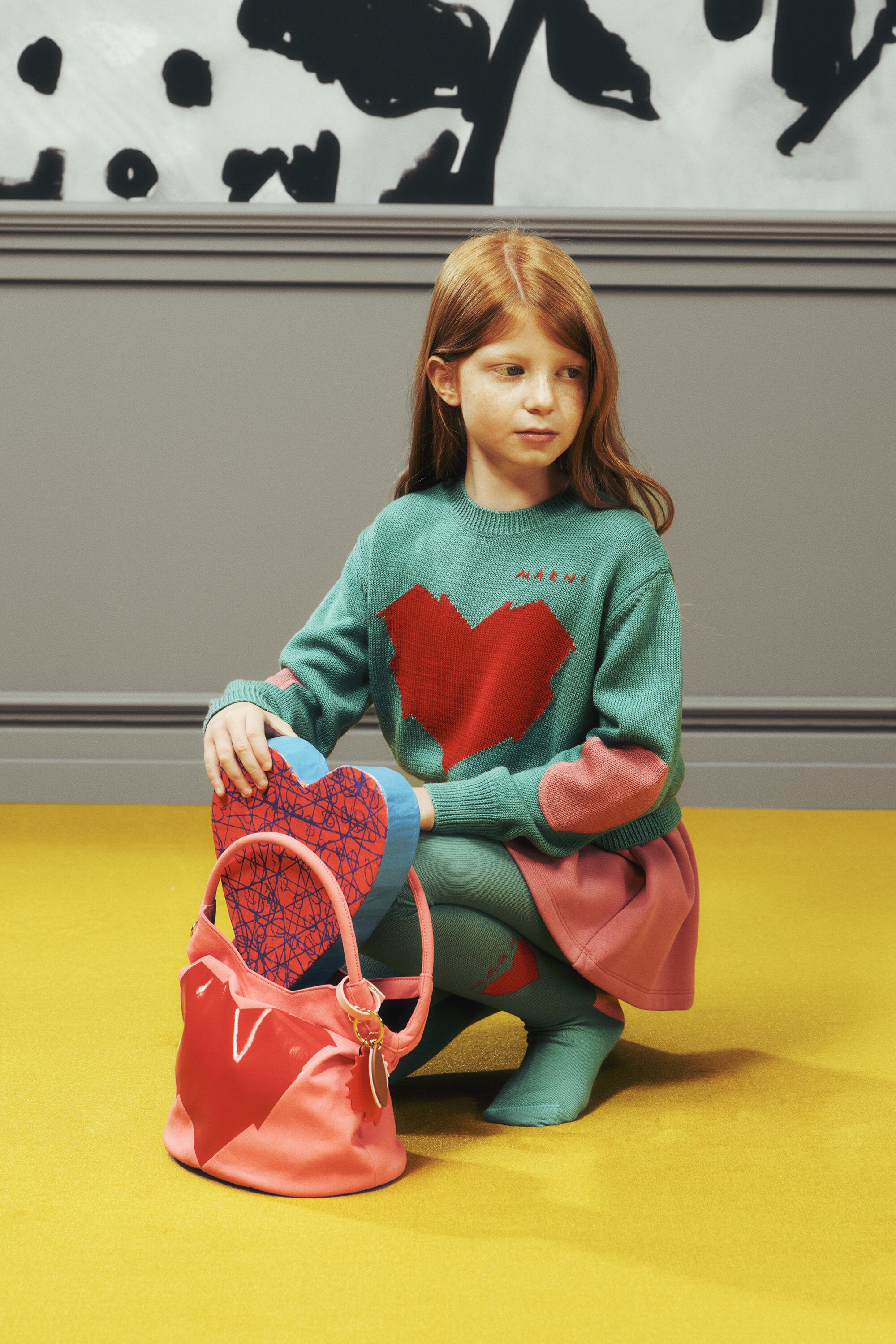 Crew-neck pullover with logo