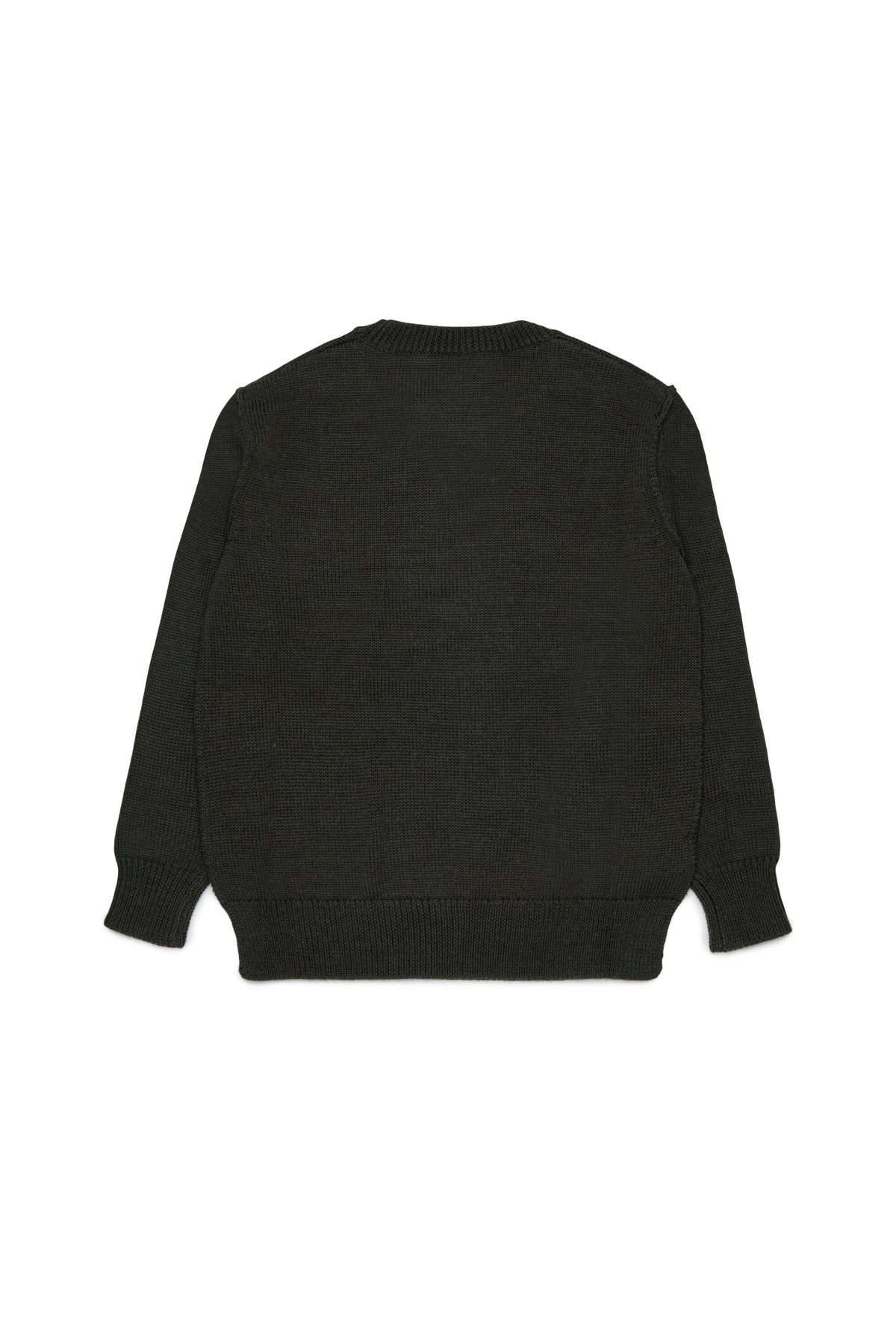 Crew-neck pullover with logo