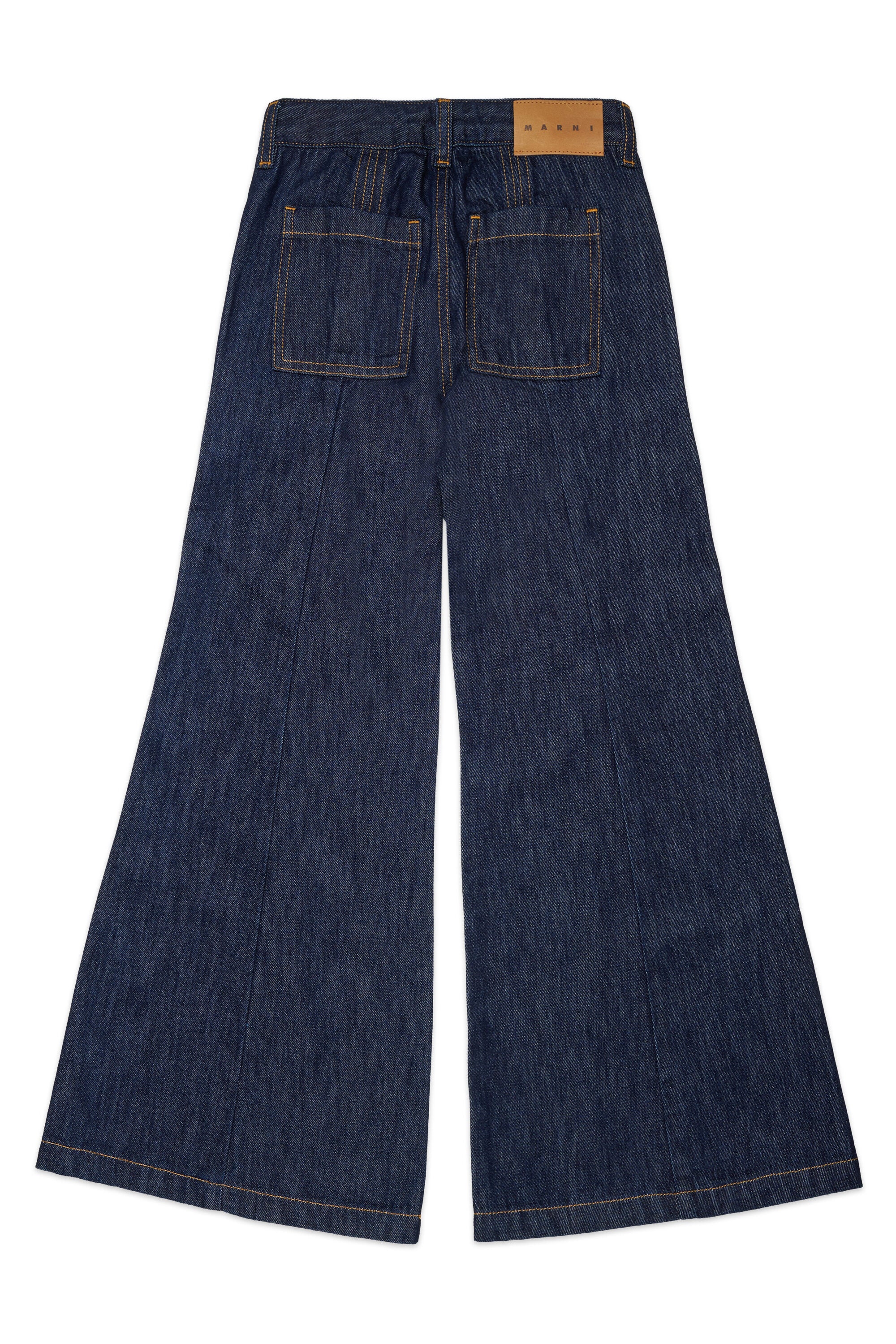 Medium blue flare fit jeans