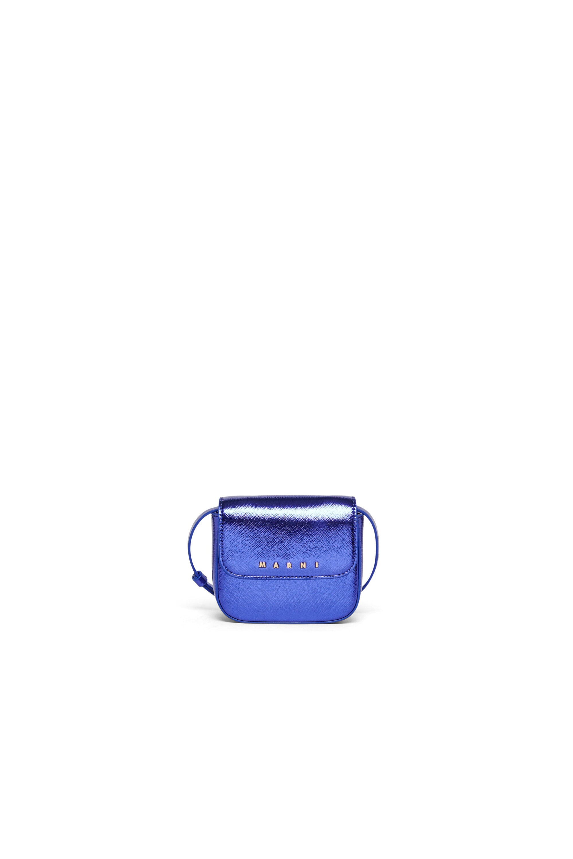 Punk crossbody bag with front flap