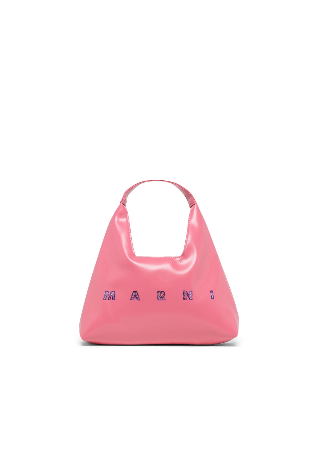 Diamond shoulder bag with logo