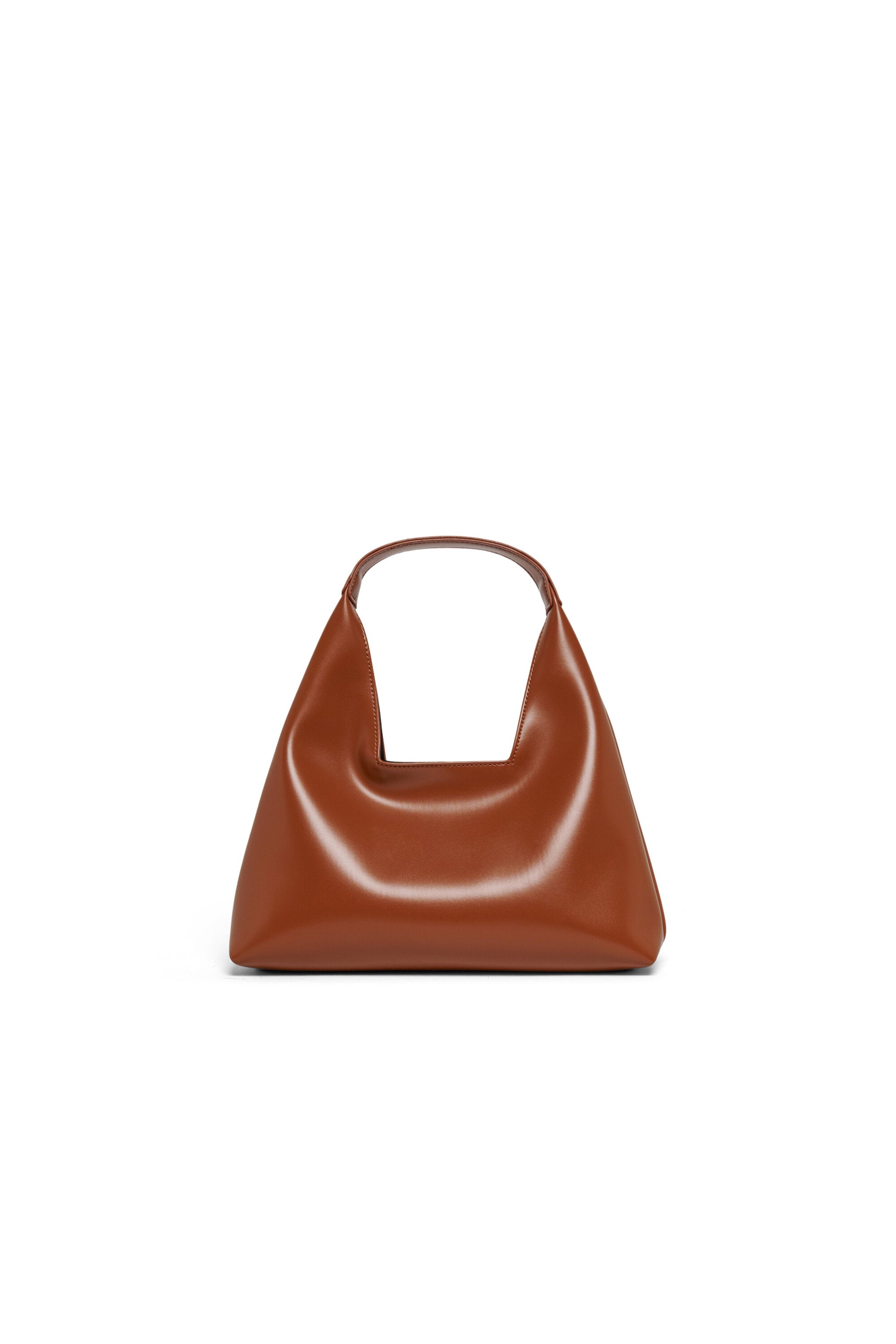 Diamond shoulder bag with logo
