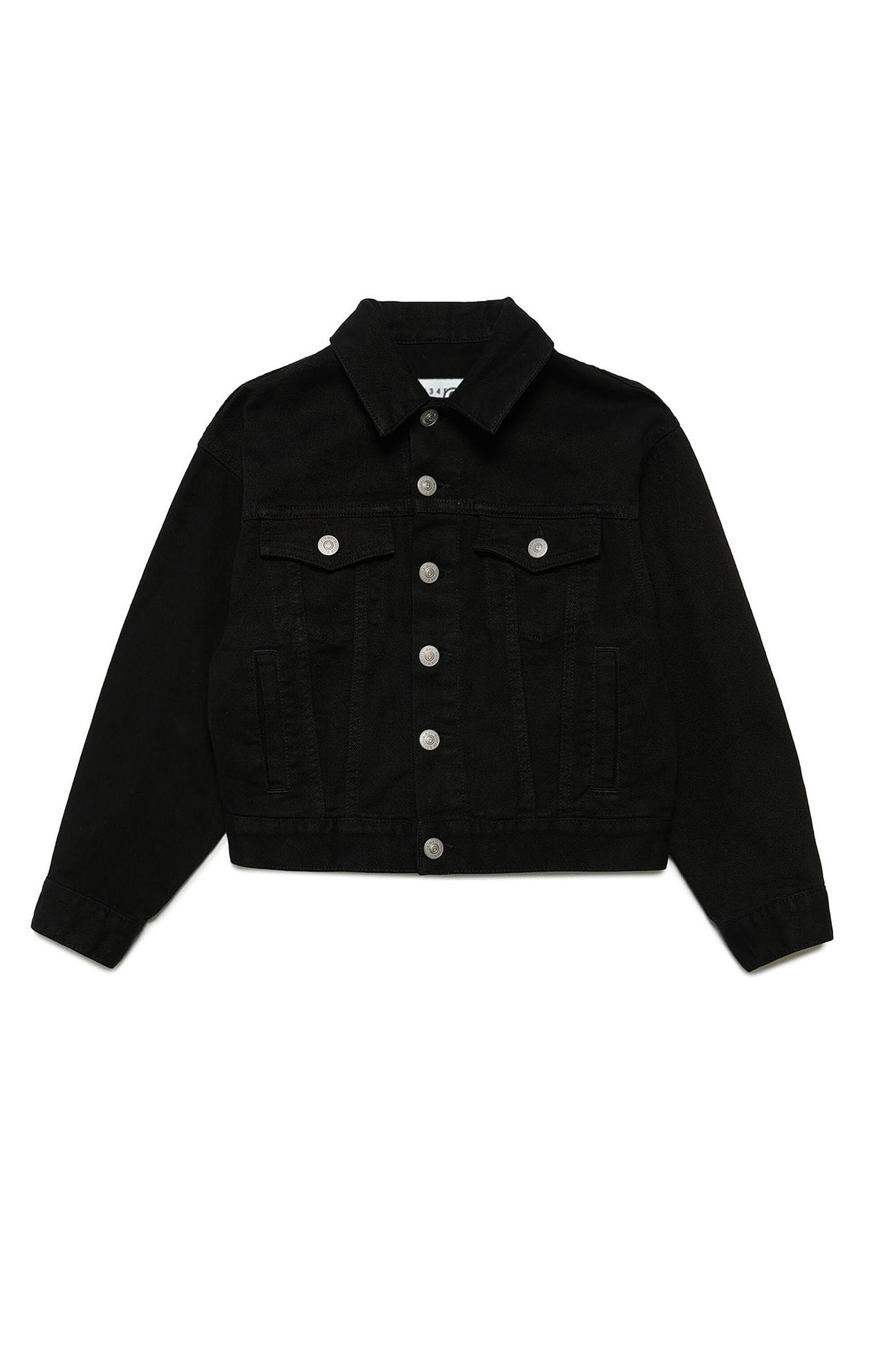 Black denim jacket 