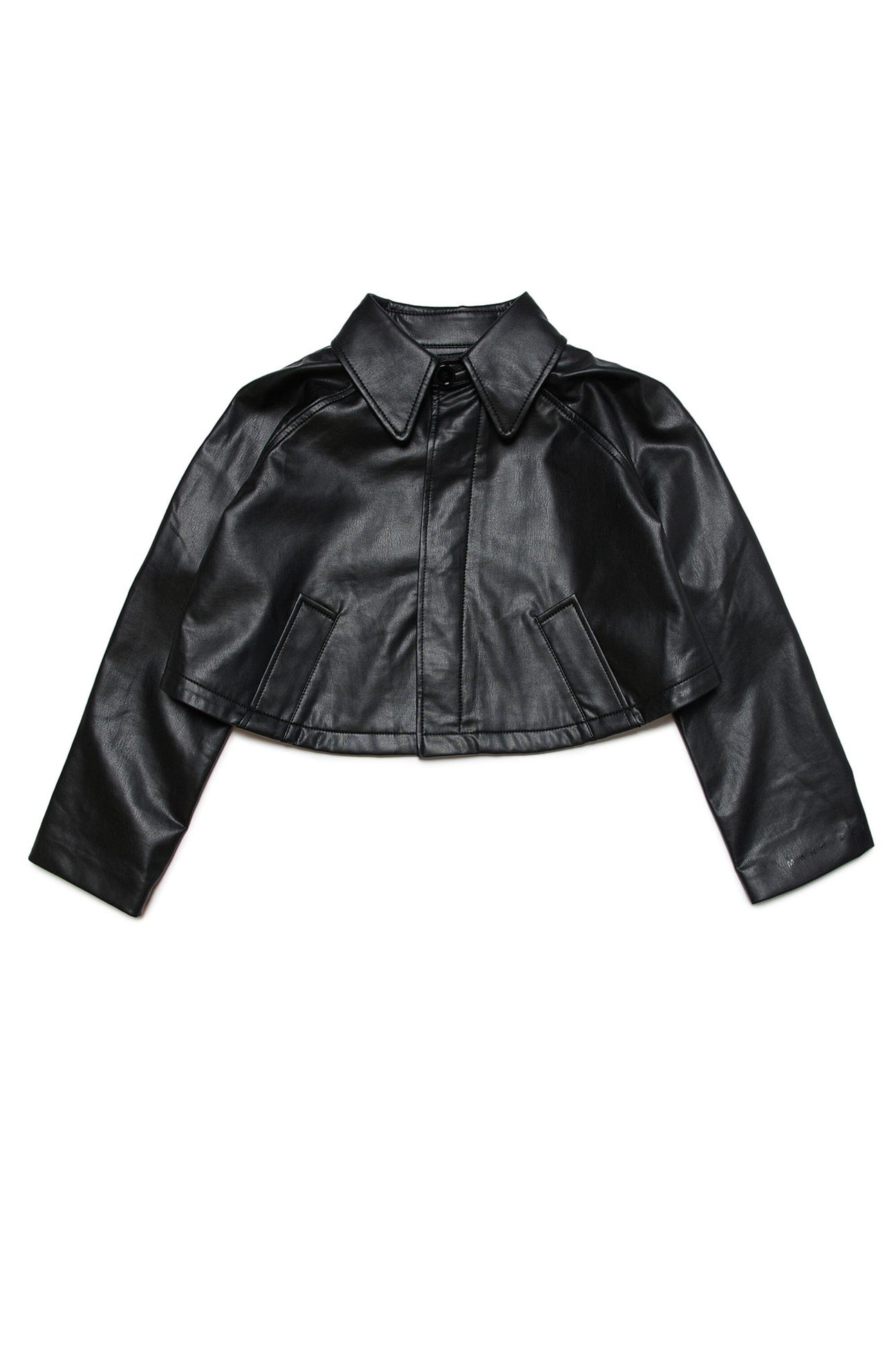 Cropped fake leather jacket Cropped fake leather jacket