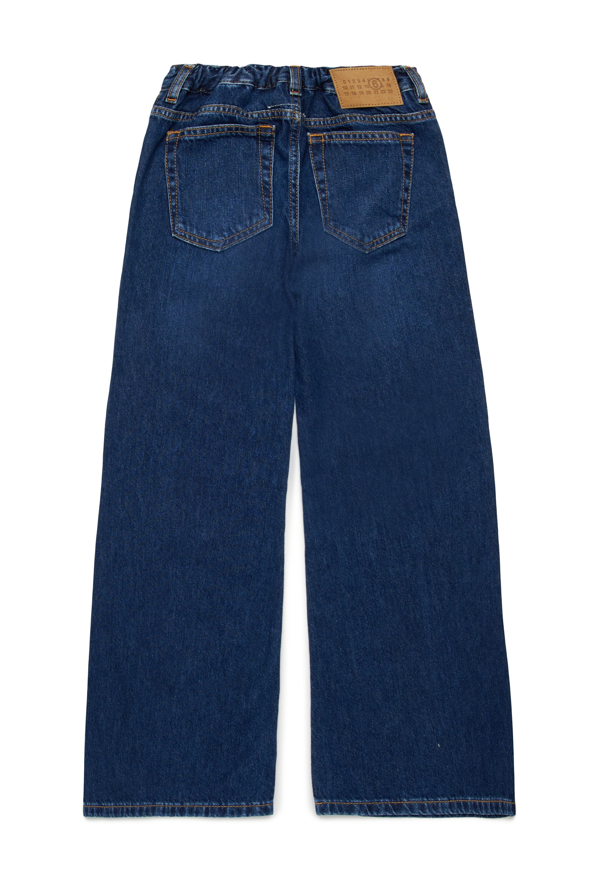 Medium blue shaded jeans