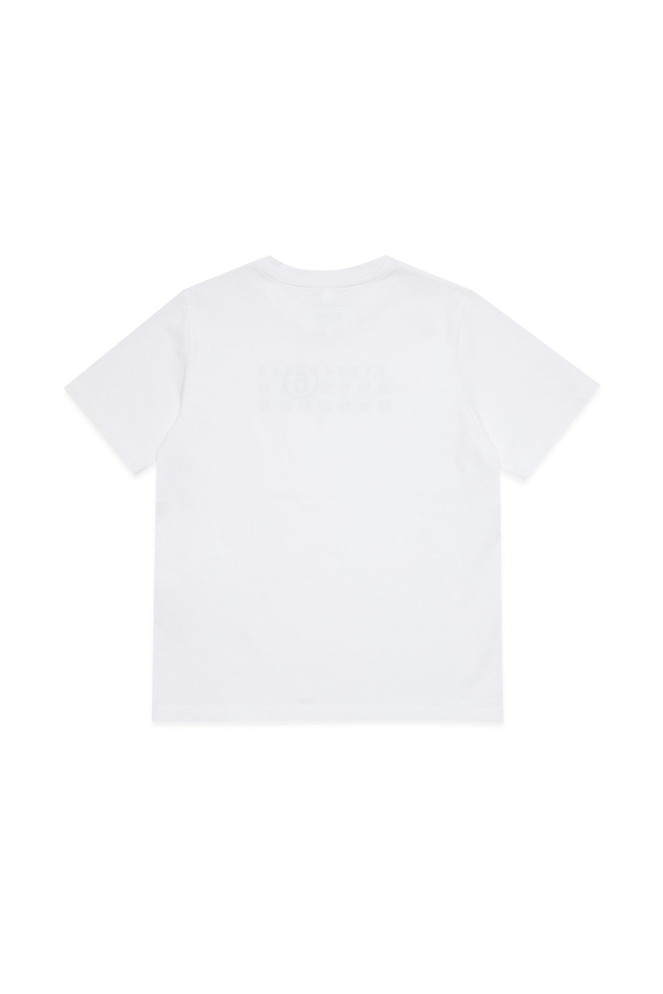 Torn T-shirt branded with numeric logo Torn T-shirt branded with numeric logo