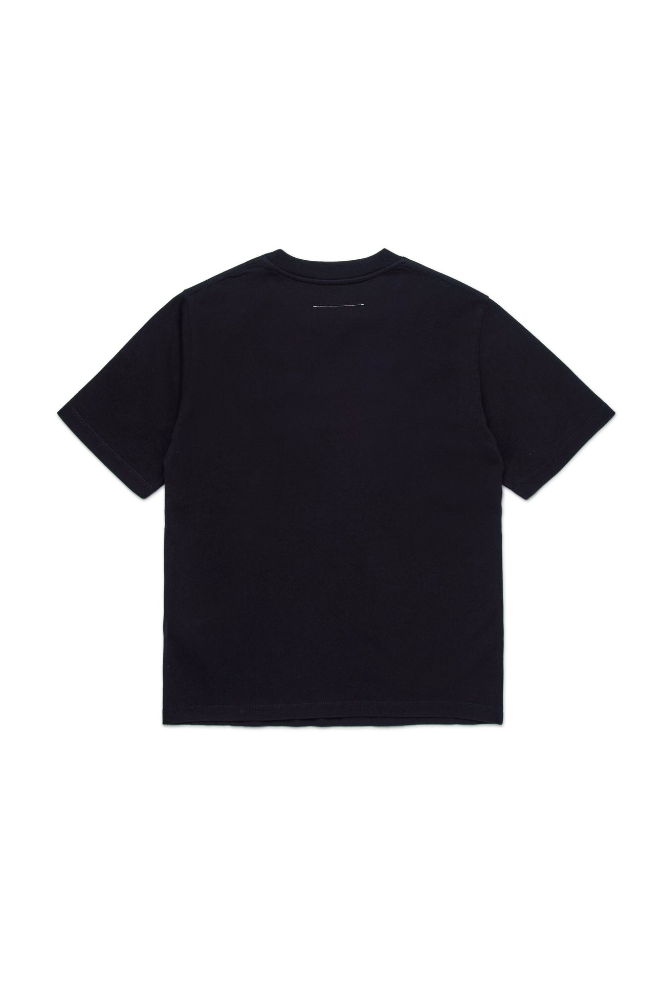 Torn T-shirt branded with numeric logo Torn T-shirt branded with numeric logo