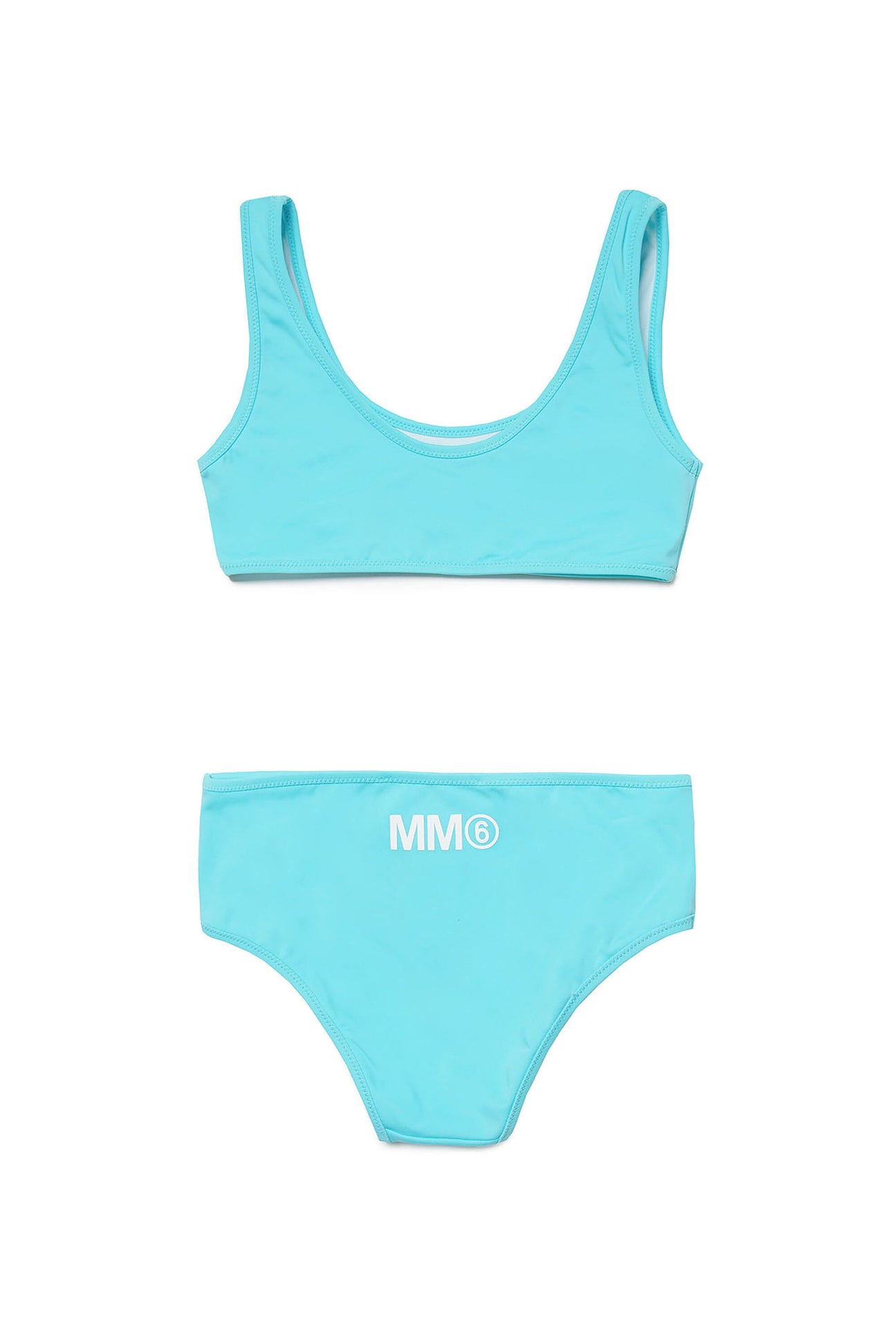Lycra bikini swimsuit with MM6 logo Lycra bikini swimsuit with MM6 logo
