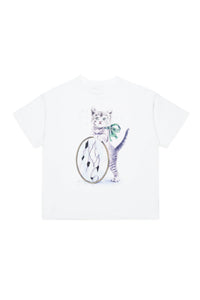 T-shirt with Kitten print