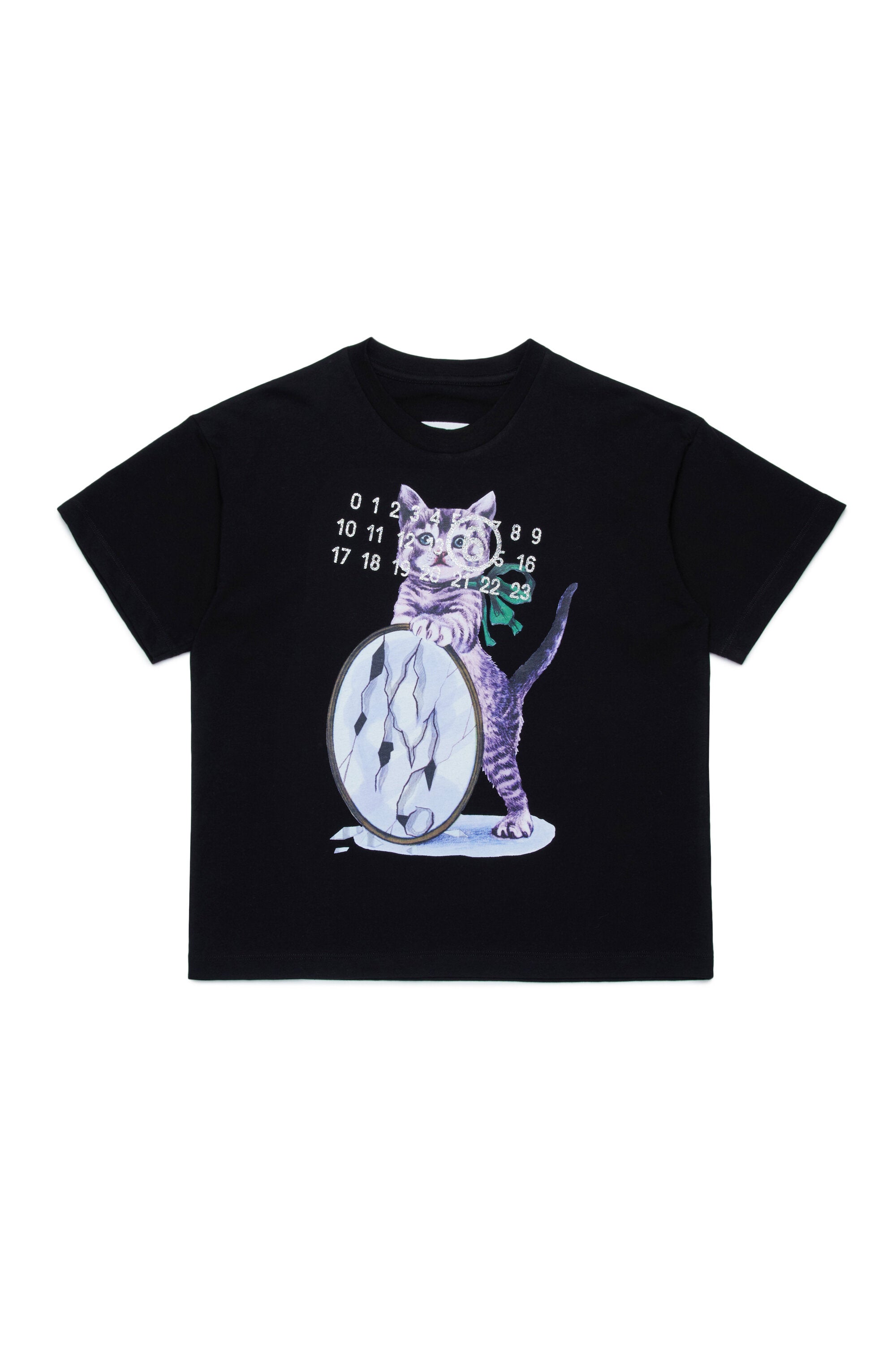 T-shirt with Kitten print