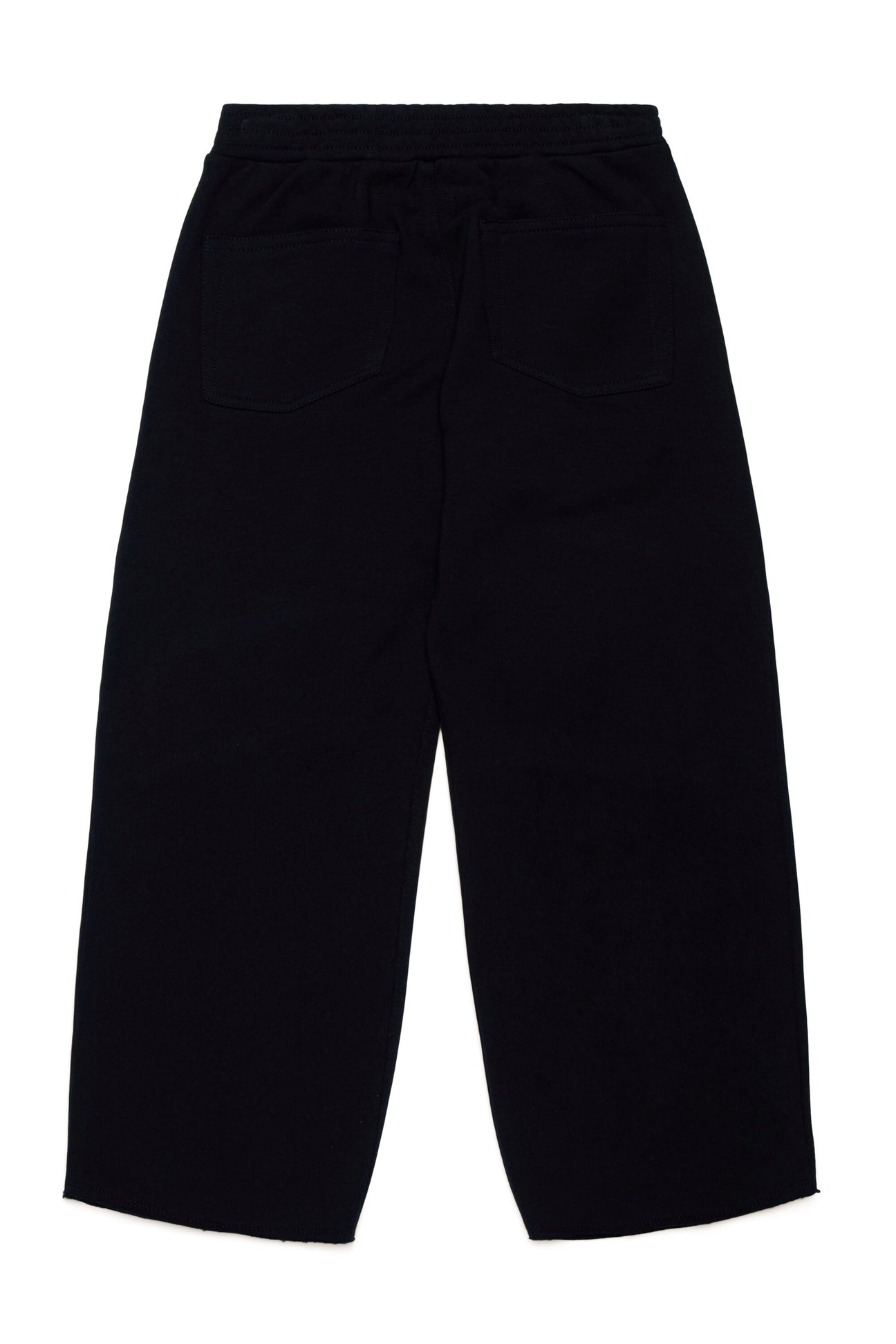 Fleece trousers with logoed inserts Fleece trousers with logoed inserts