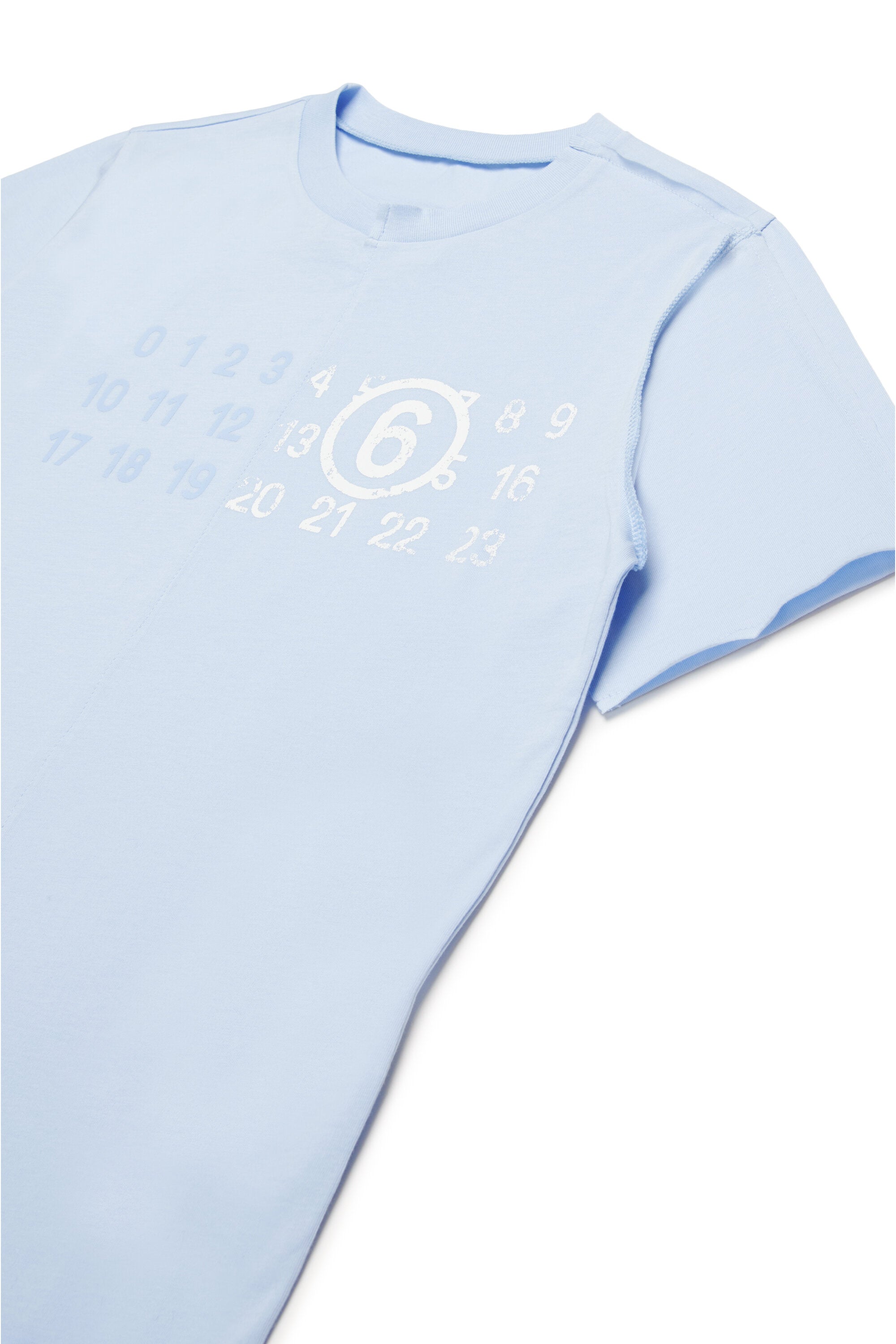 Re-cut T-shirt with Stamp Numbers