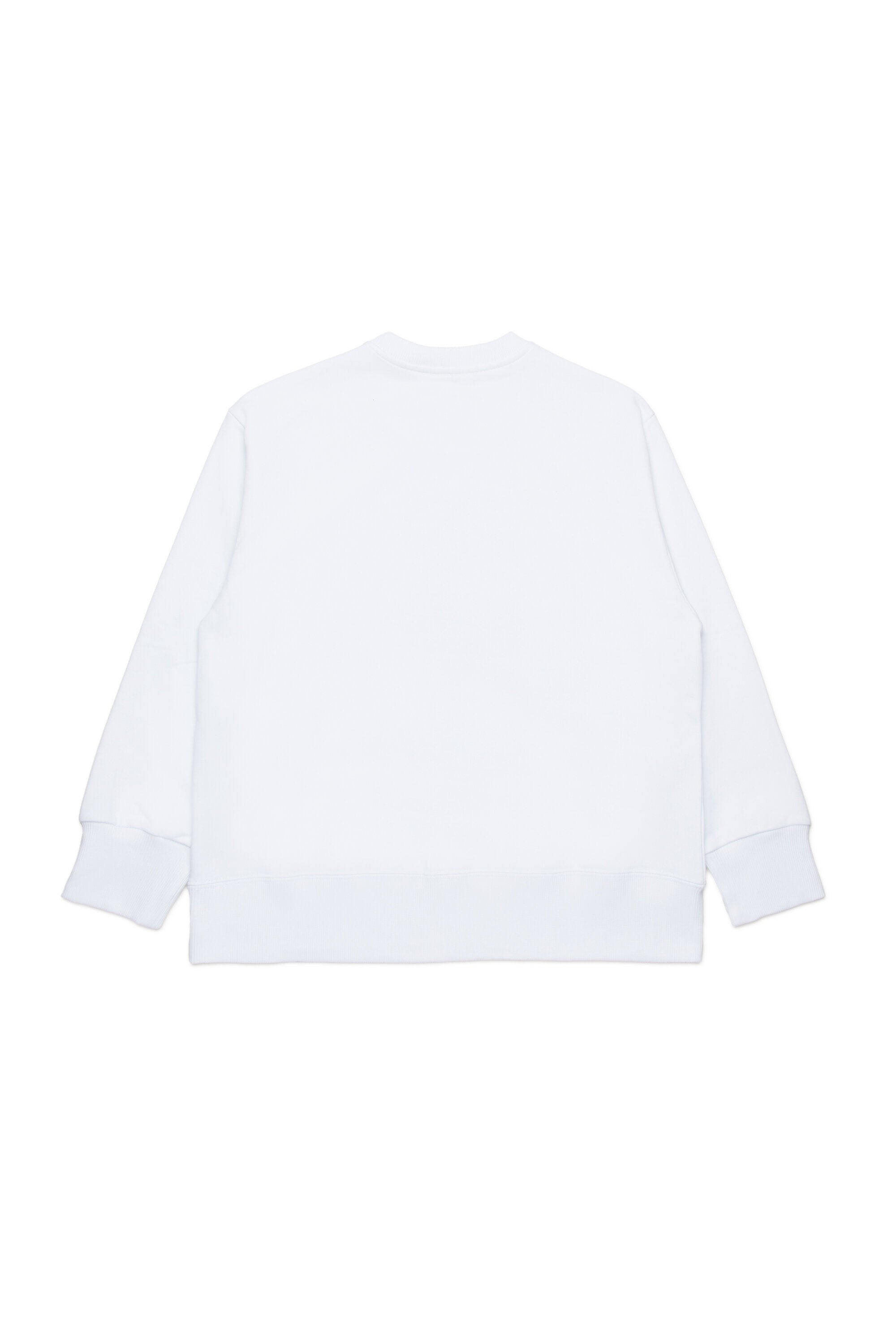Crew-neck sweatshirt with Stretched logo