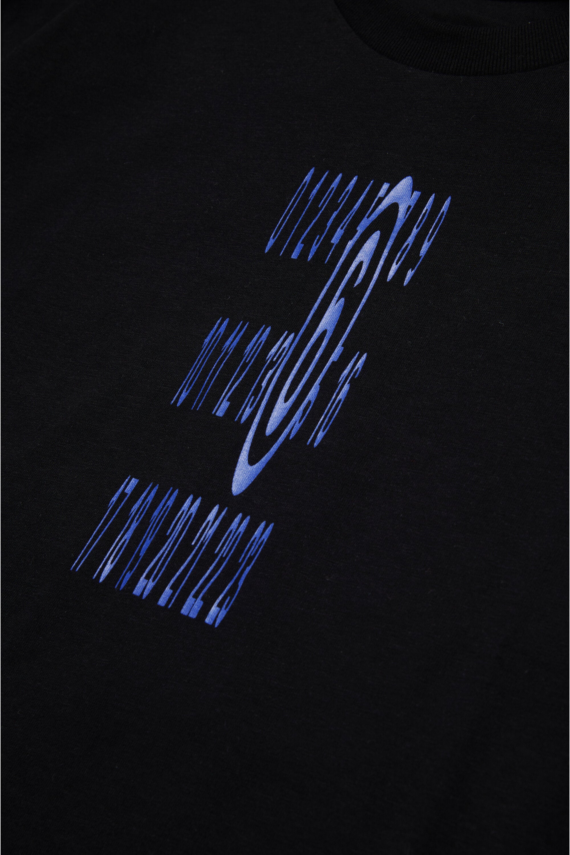 Stretched logo jersey T-shirt