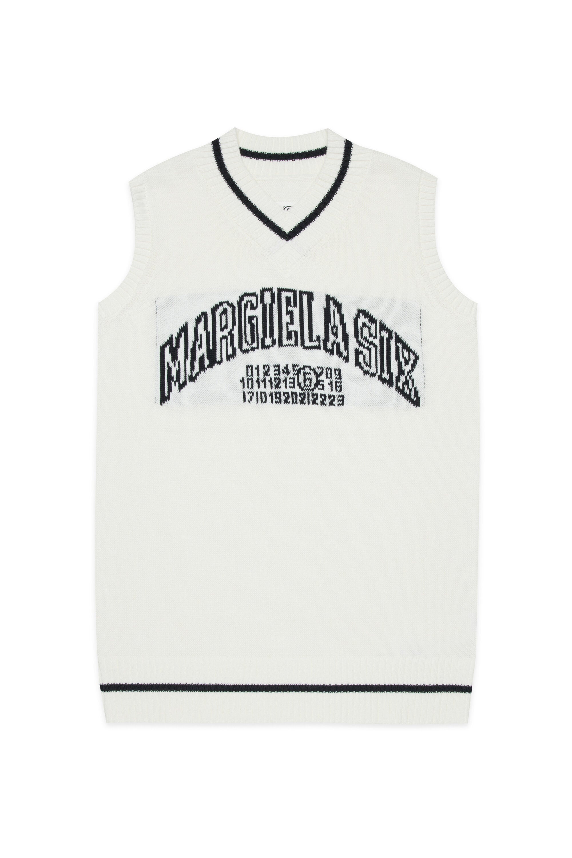 Sleeveless mini dress with V-neckline